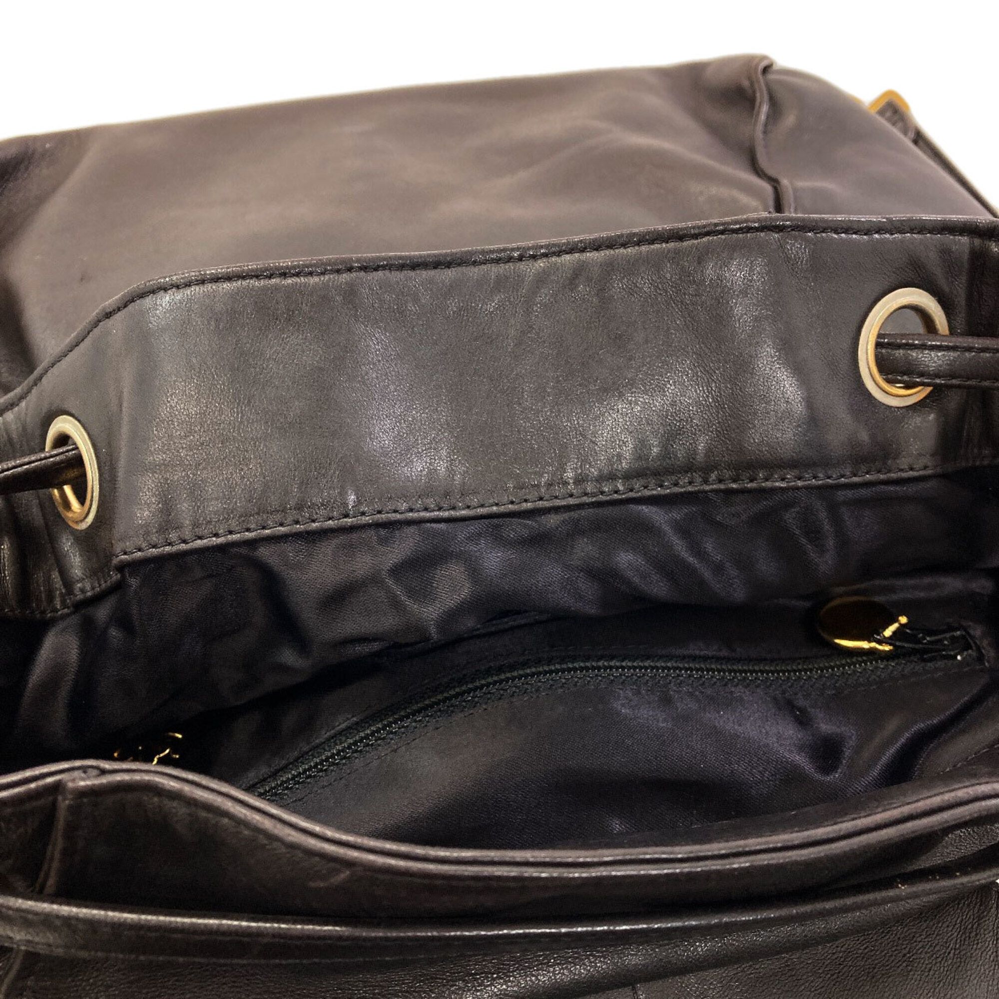 Leather Backpack (Pre-Owned) - Chanel - Modalova