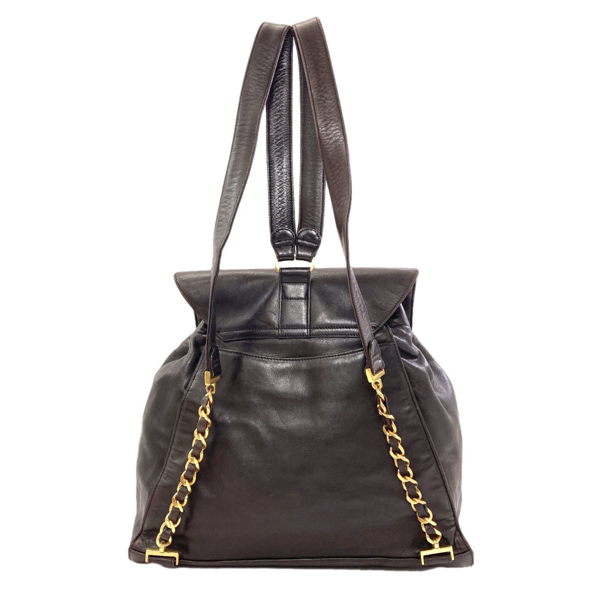 Leather Backpack (Pre-Owned) - Chanel - Modalova