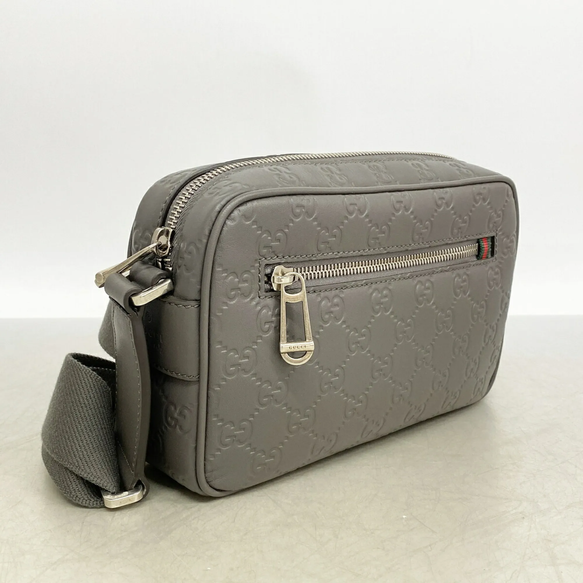 Leather Shoulder Bag (Pre-Owned) - Gucci - Modalova