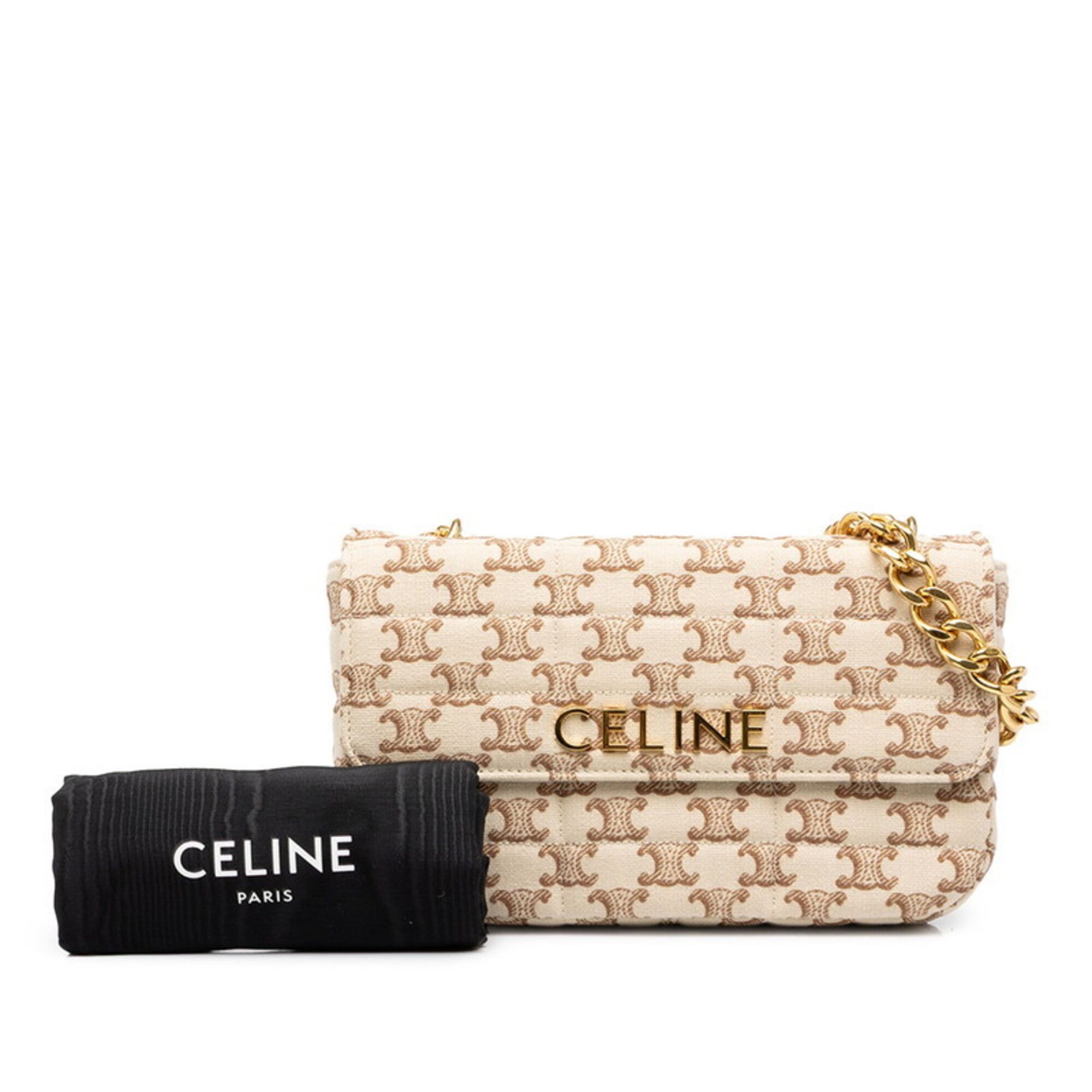 Canvas Shoulder Bag (Pre-Owned) - Celine - Modalova