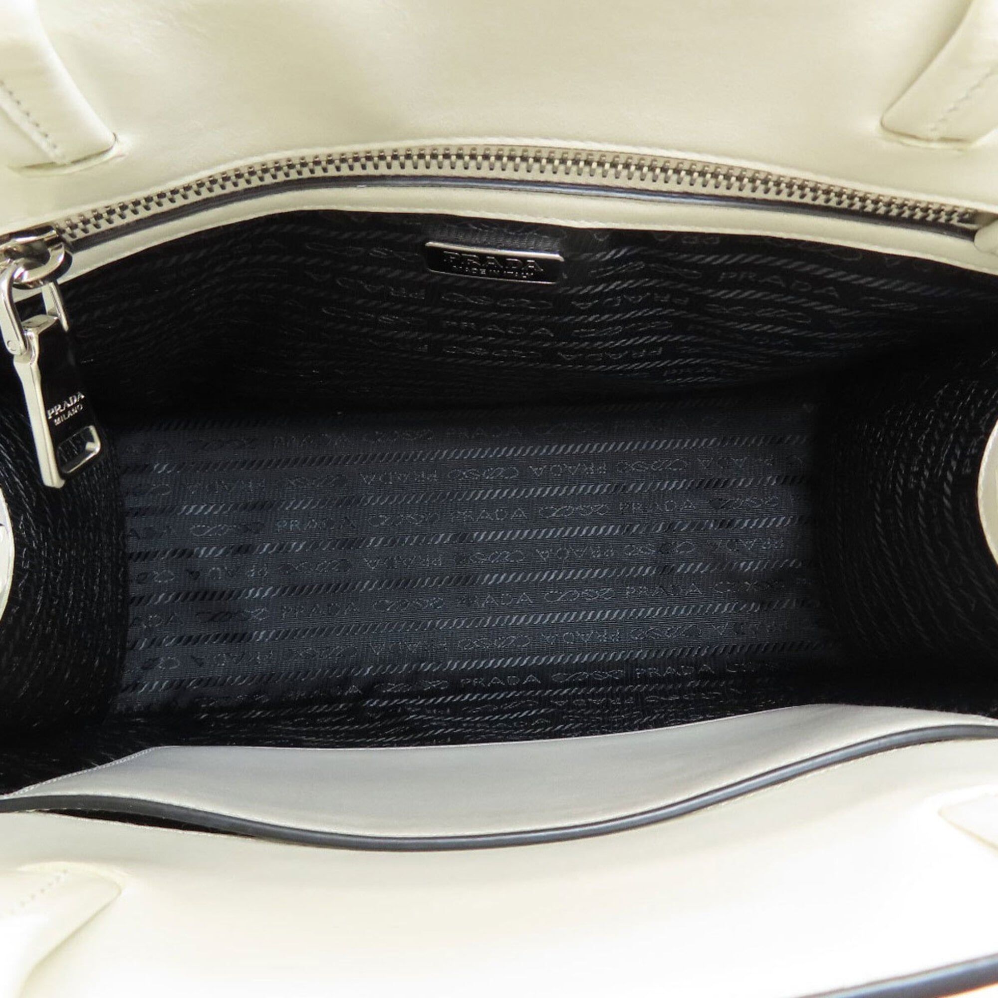 Leather Handbag (Pre-Owned) - Prada - Modalova