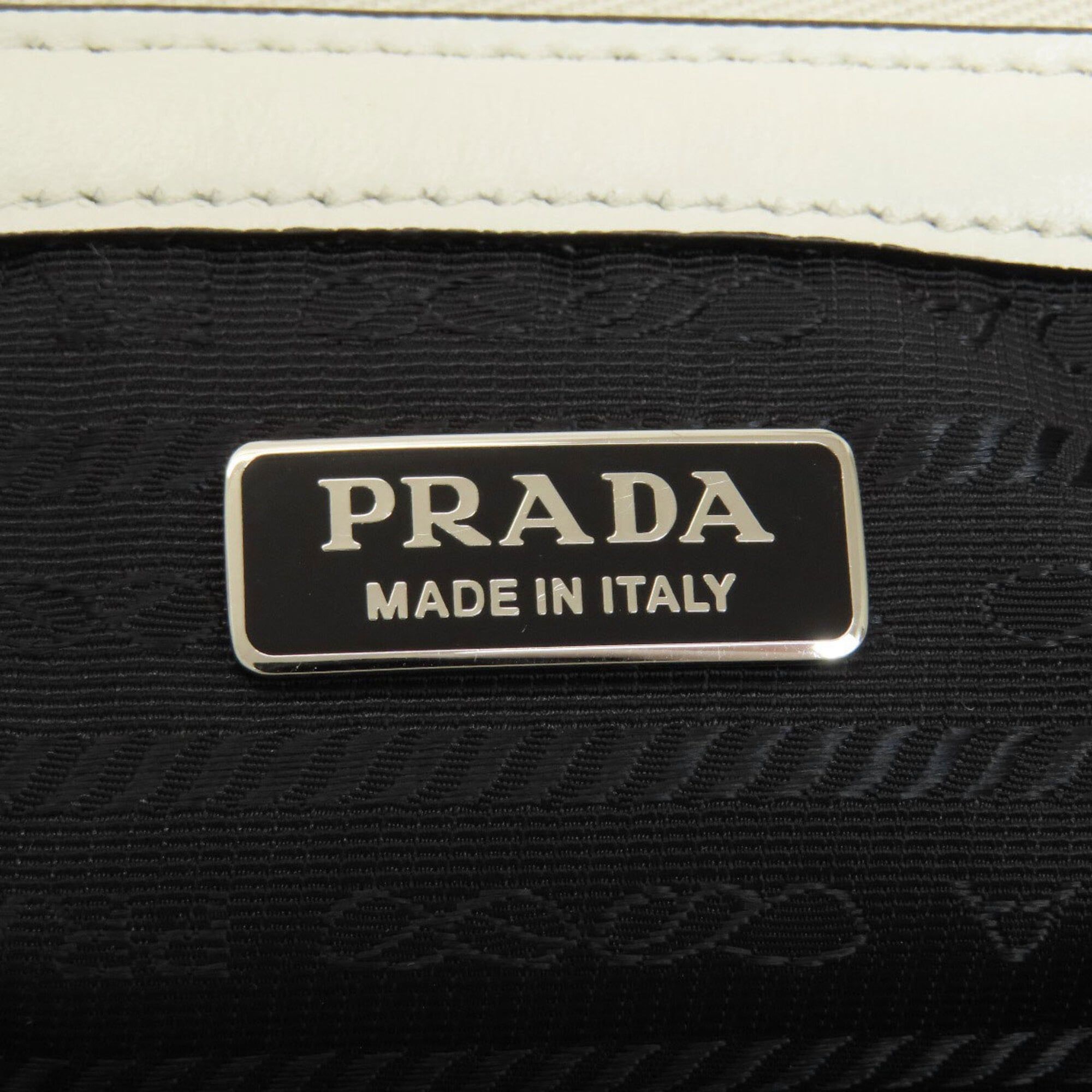 Leather Handbag (Pre-Owned) - Prada - Modalova