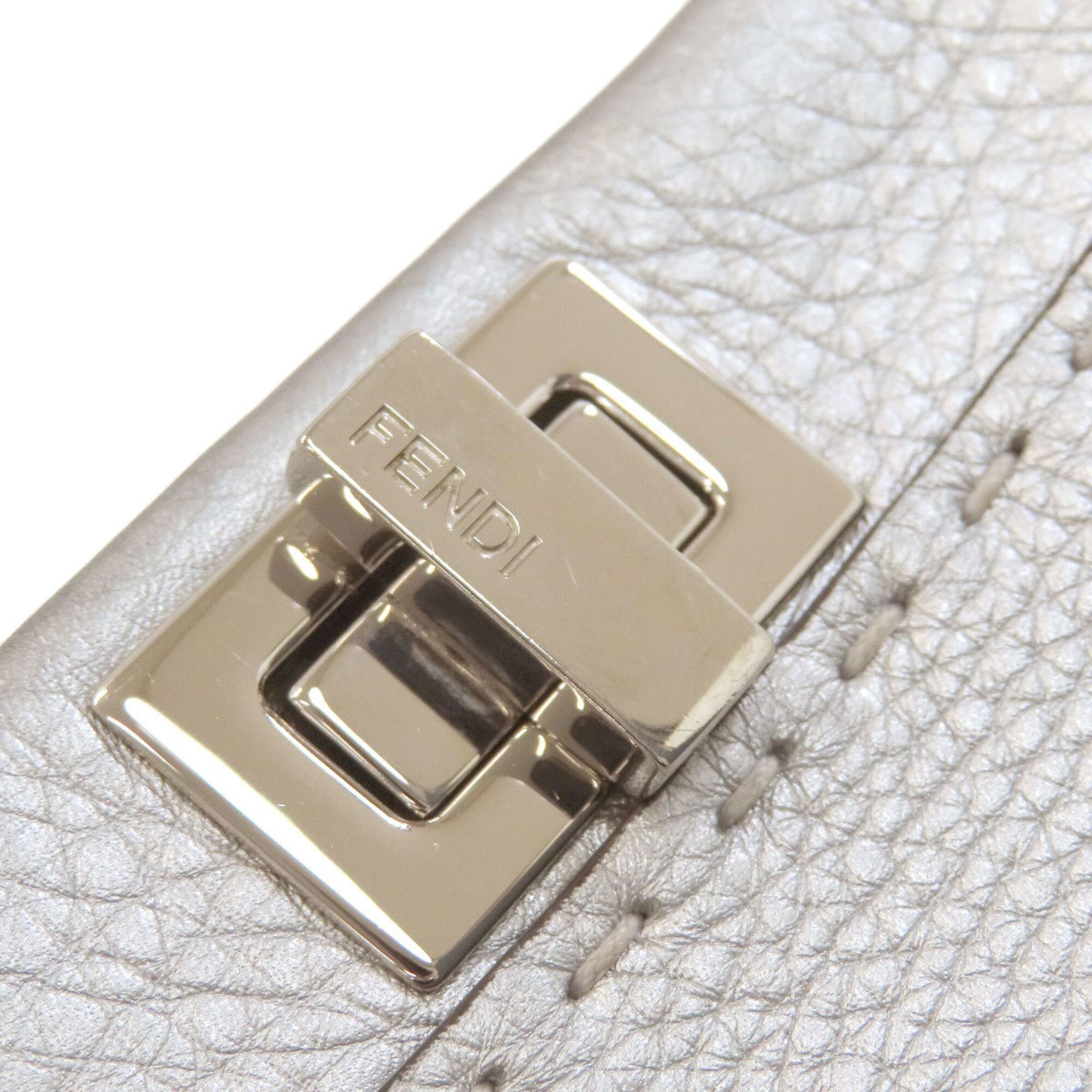 Peekaboo Leather Handbag (Pre-Owned) - Fendi - Modalova