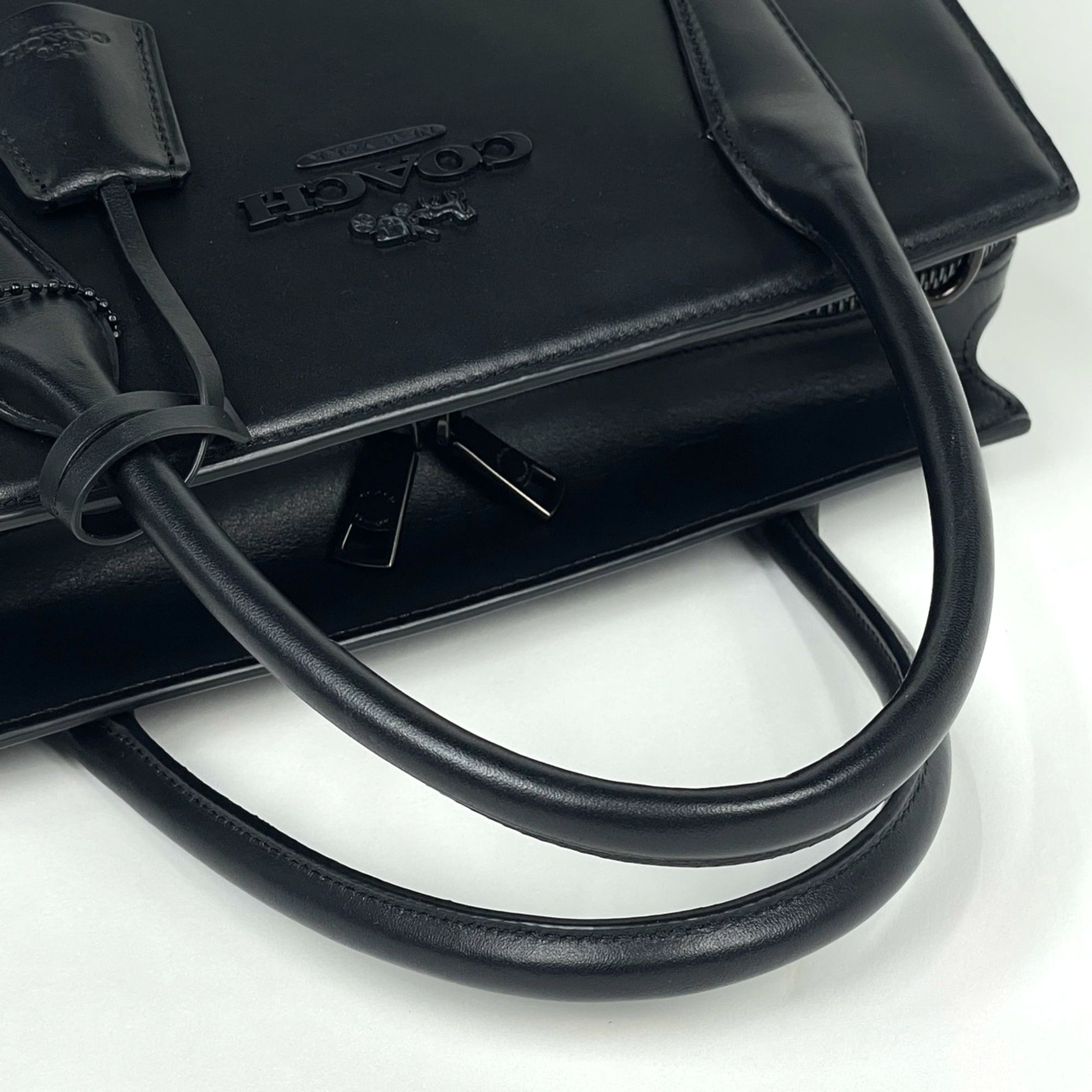 Leather Handbag (Pre-Owned) - Coach - Modalova
