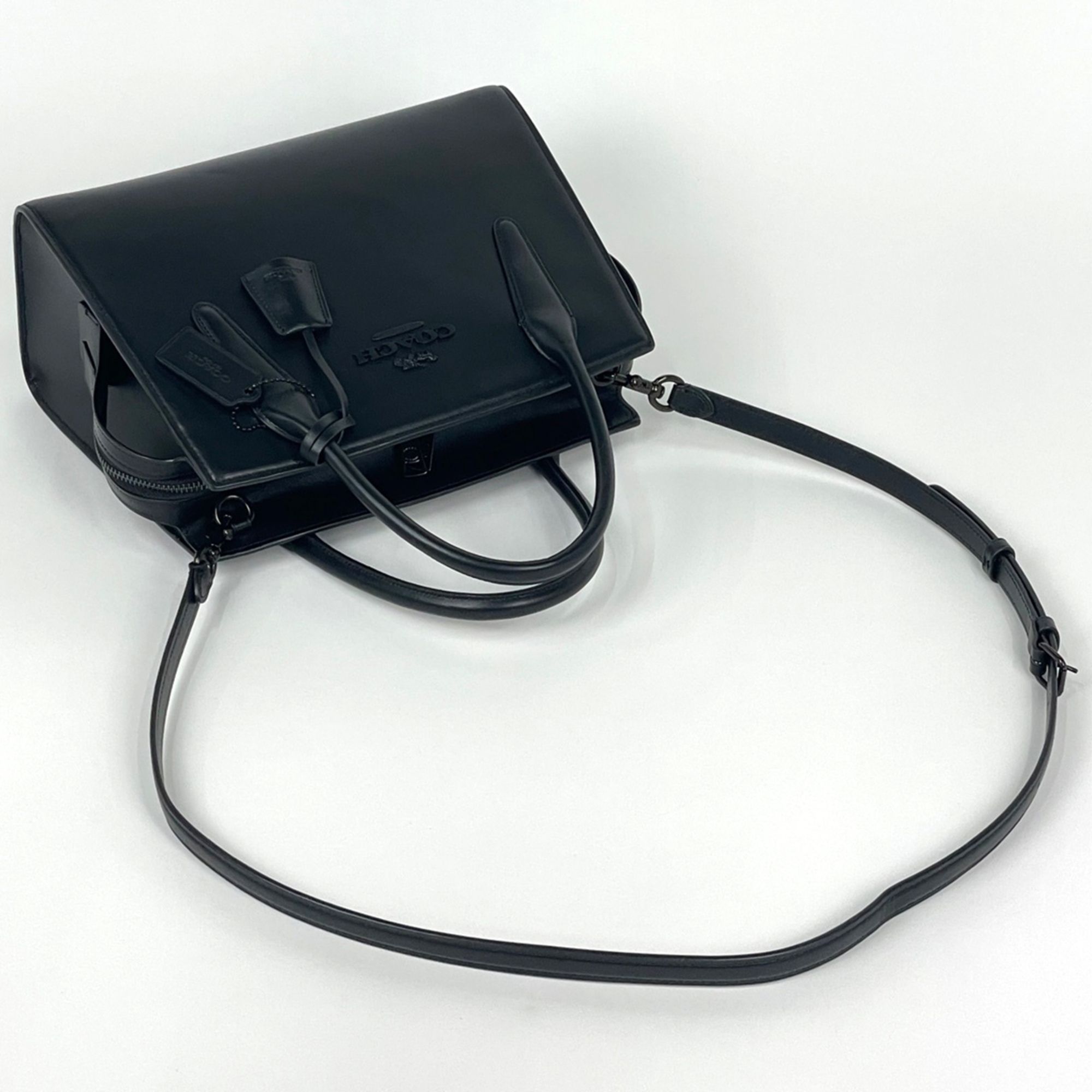 Leather Handbag (Pre-Owned) - Coach - Modalova