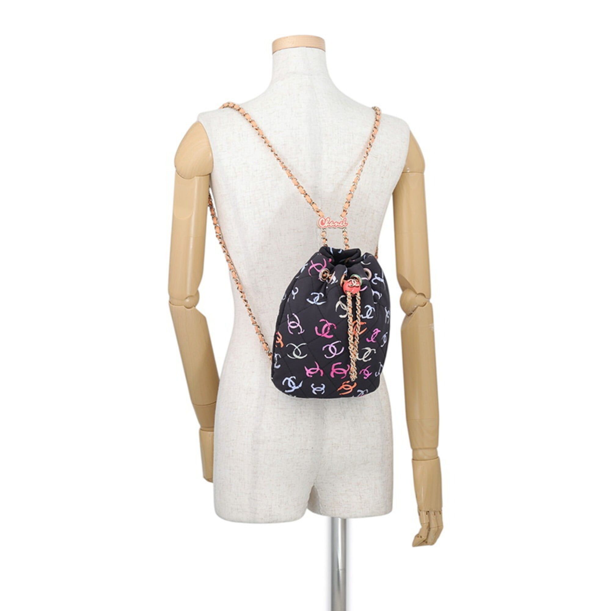 Fabric Leather Backpack (Pre-Owned) - Chanel - Modalova