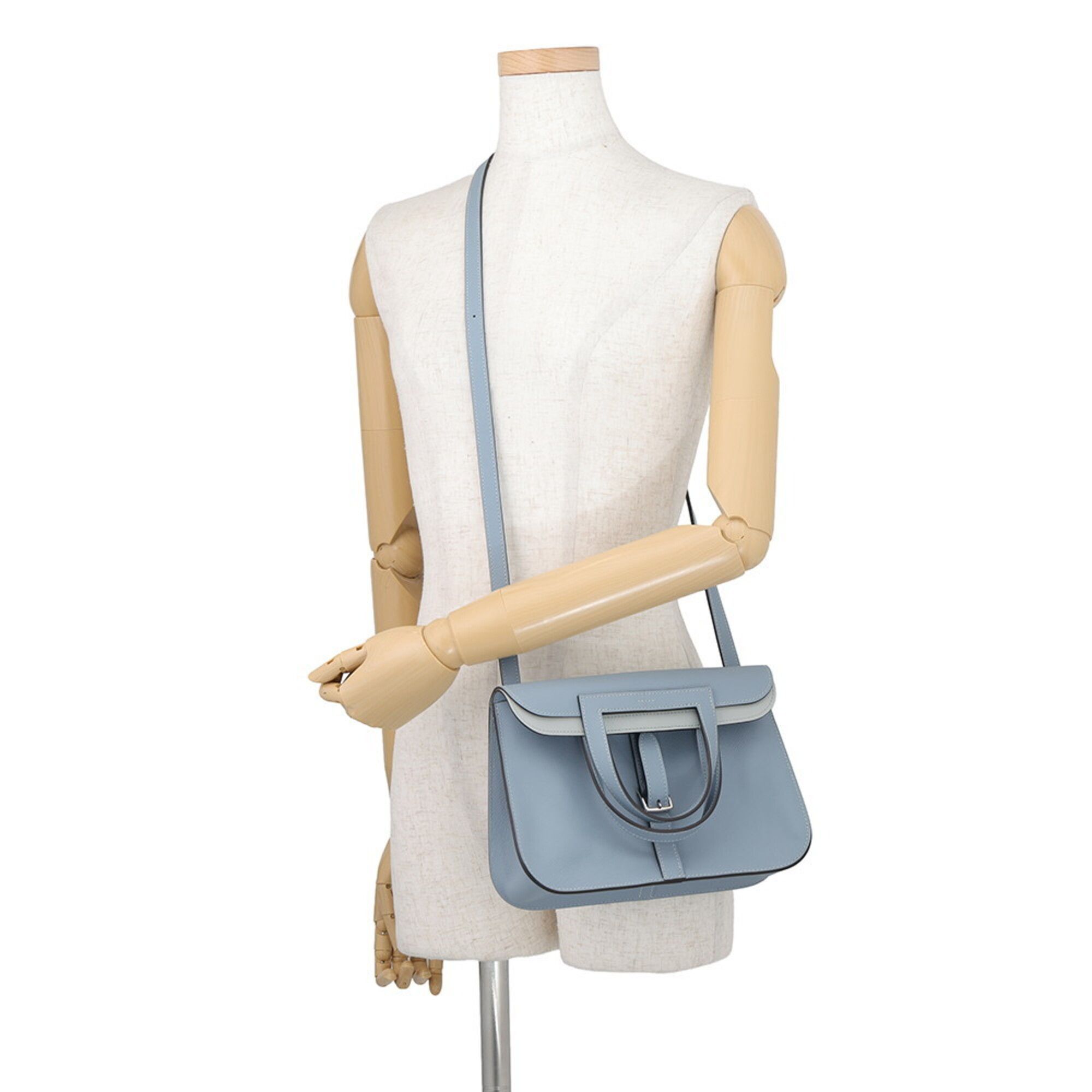 Lin Leather Handbag (Pre-Owned) - Hermes - Modalova