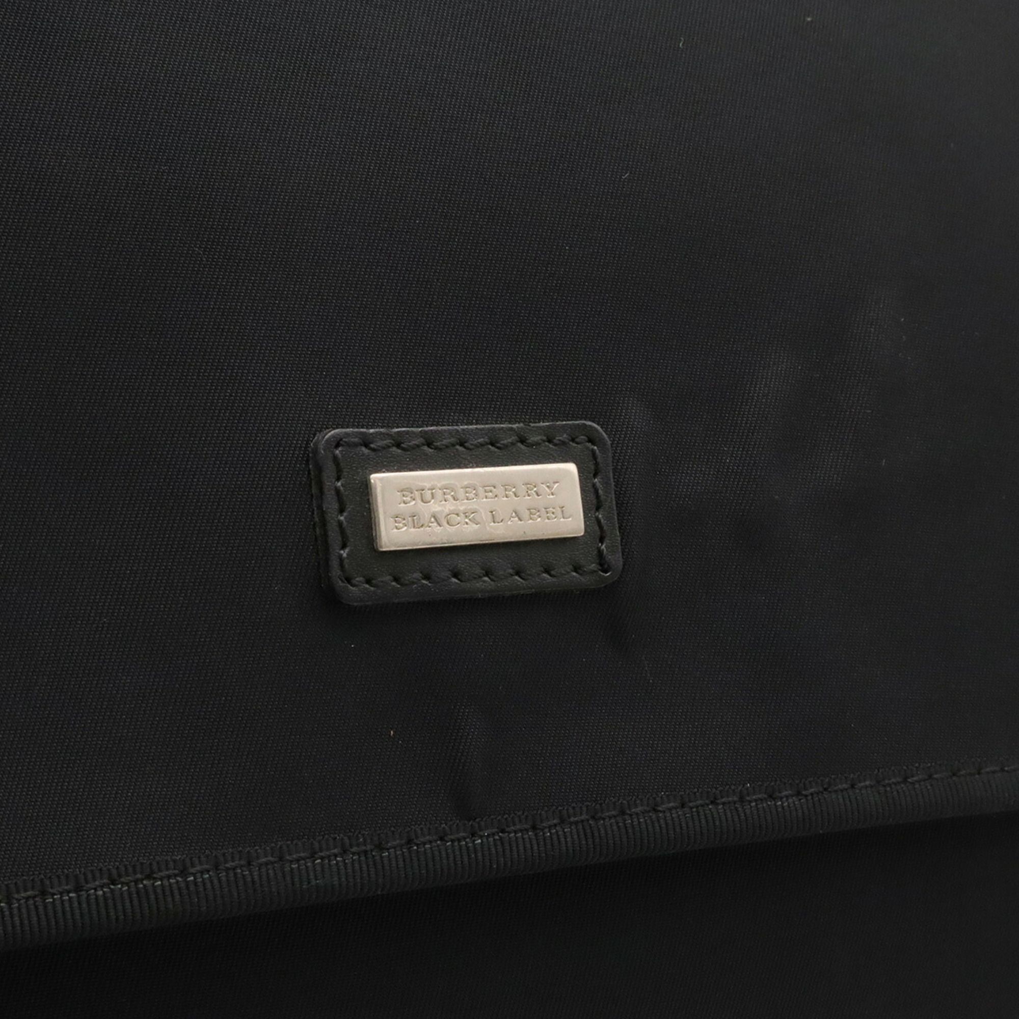 Nylon Leather Handbag Shoulder Bag (Pre-Owned) - Burberry - Modalova