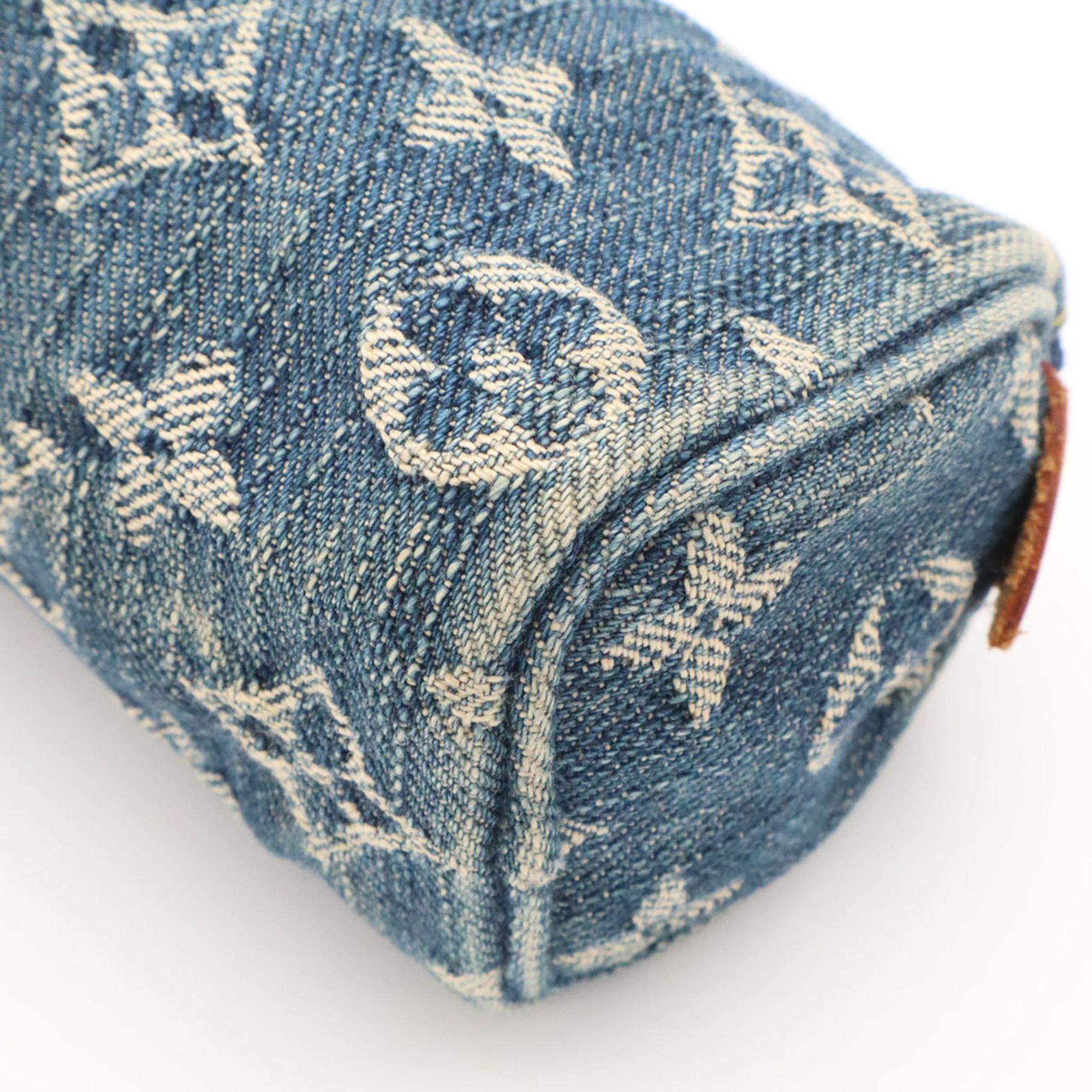 Monogram Denim Handbag Pouch (Pre-Owned) - Louis Vuitton - Modalova
