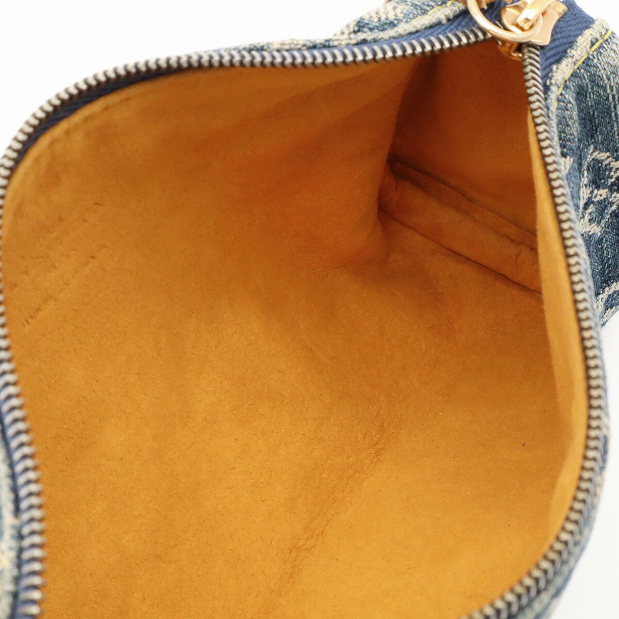Monogram Denim Handbag Pouch (Pre-Owned) - Louis Vuitton - Modalova