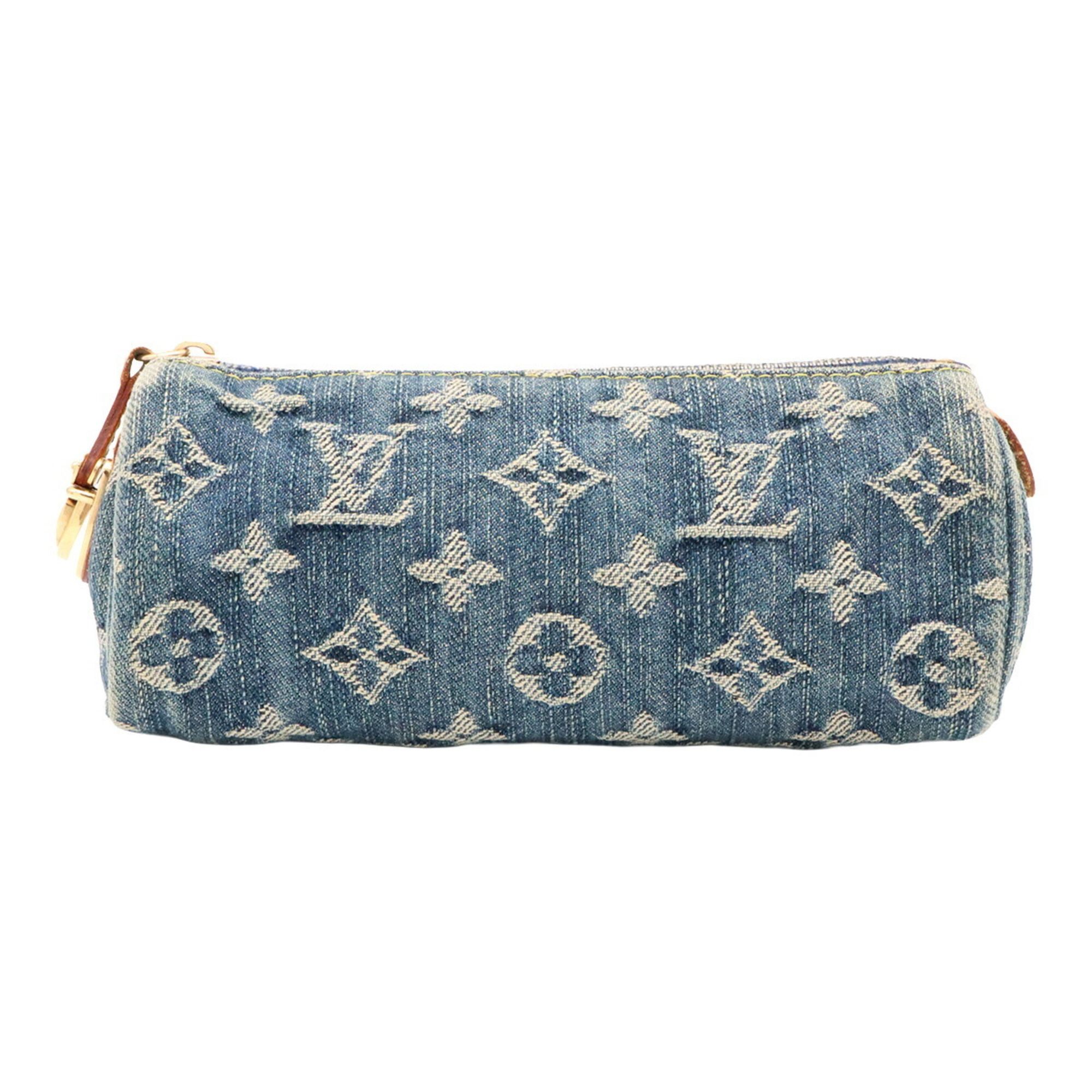 Monogram Denim Handbag Pouch (Pre-Owned) - Louis Vuitton - Modalova