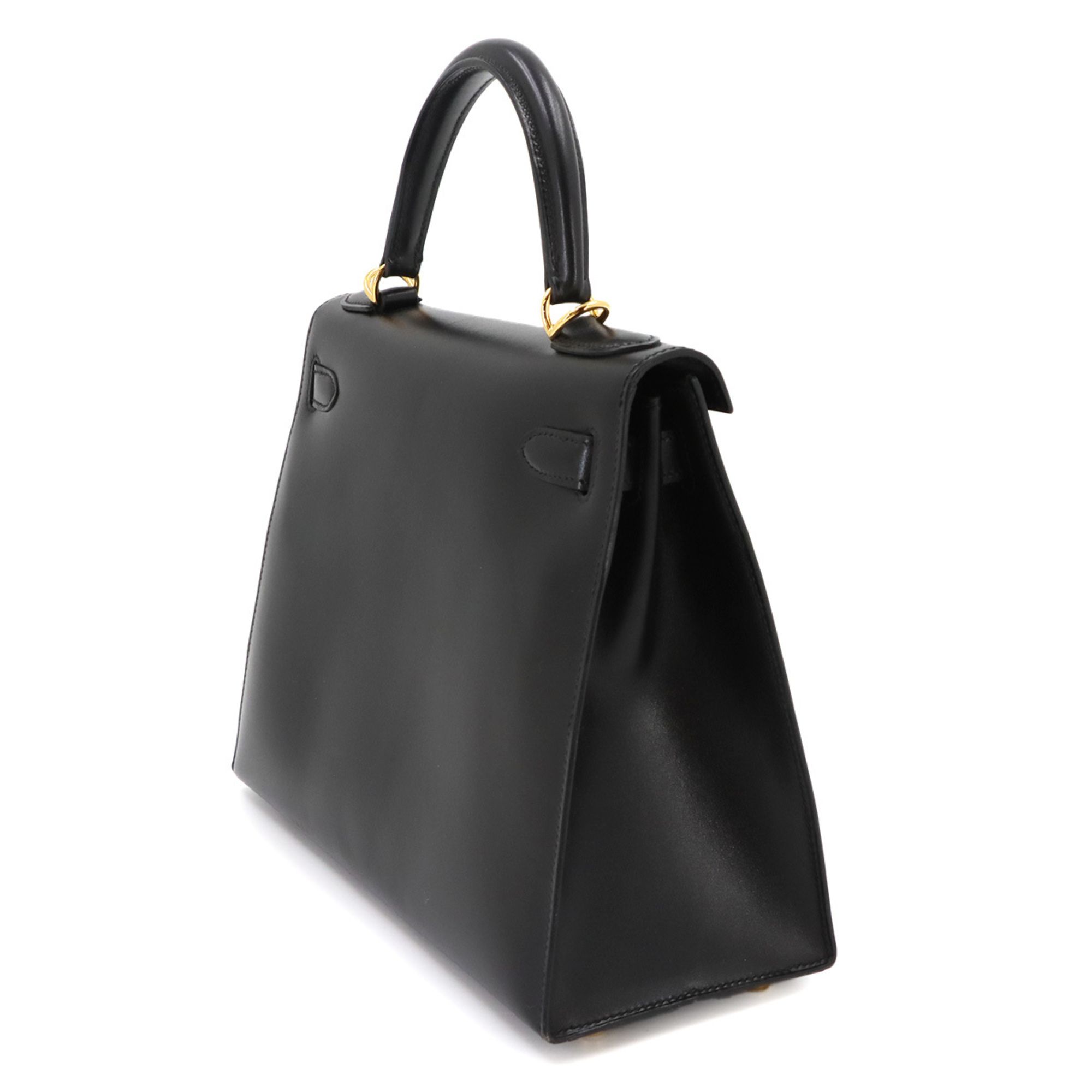 Box Calf Leather Handbag (Pre-Owned) - Hermes - Modalova