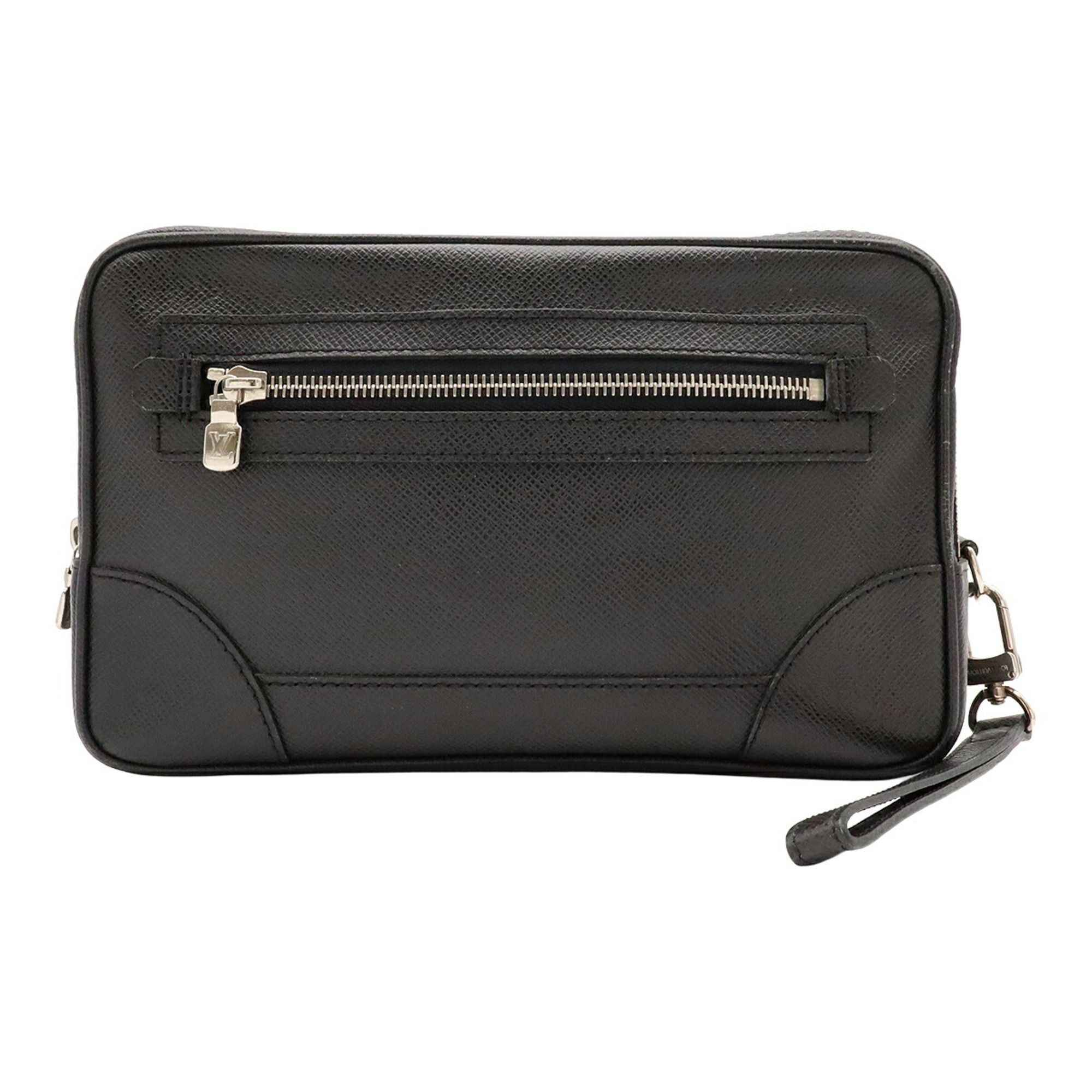 Taiga Leather Clutch Bag (Pre-Owned) - Louis Vuitton - Modalova