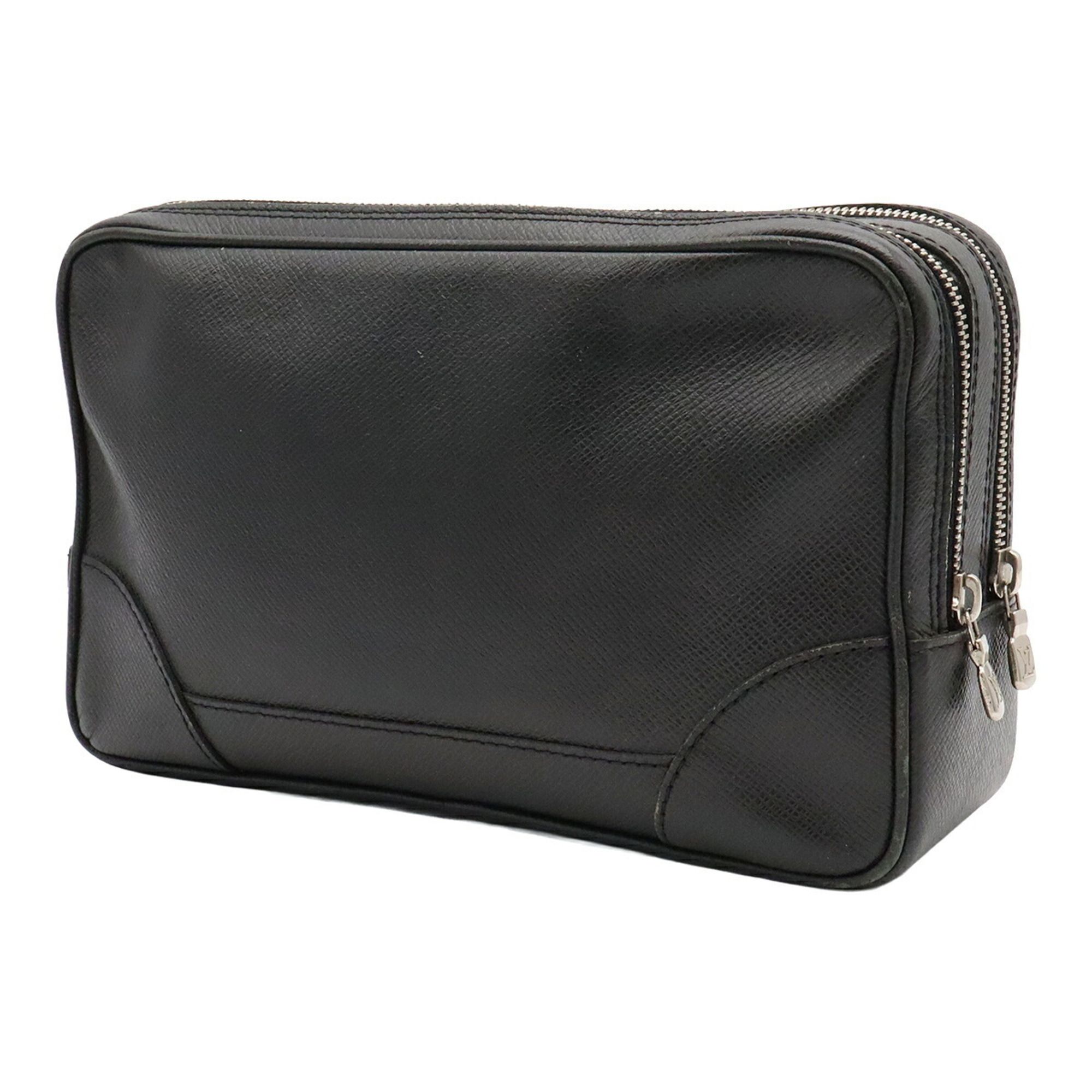 Taiga Leather Clutch Bag (Pre-Owned) - Louis Vuitton - Modalova
