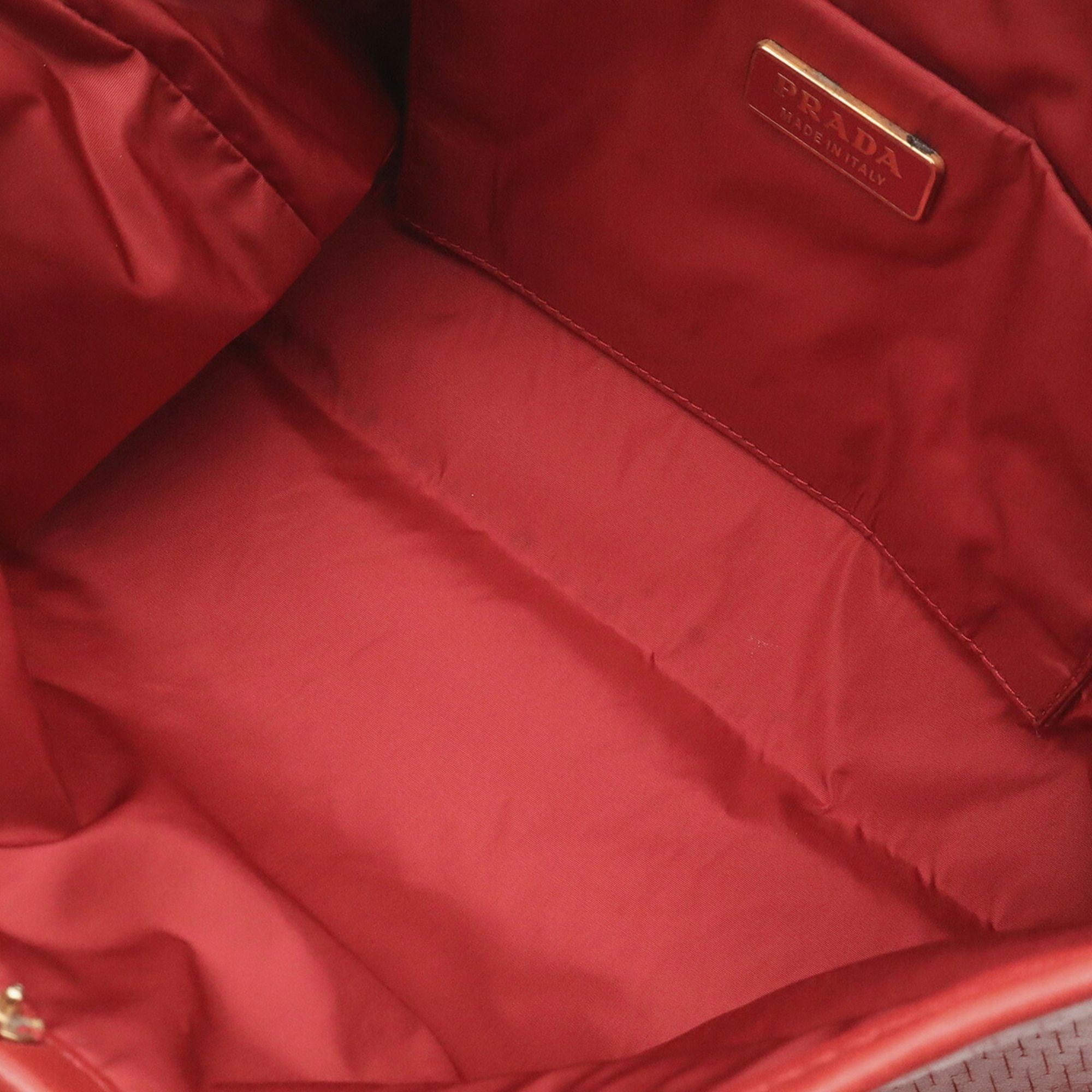 Leather Shoulder Bag (Pre-Owned) - Prada - Modalova