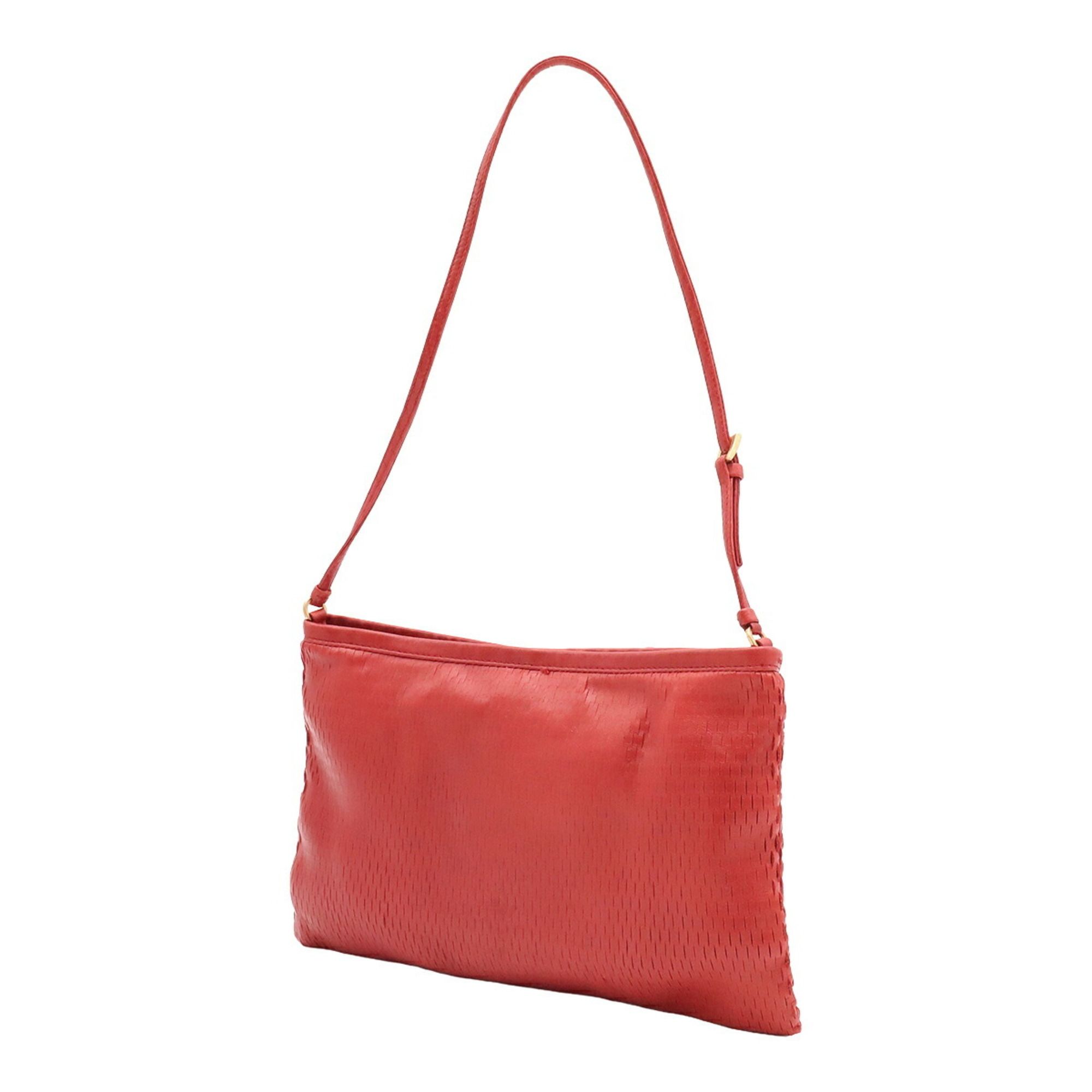 Leather Shoulder Bag (Pre-Owned) - Prada - Modalova