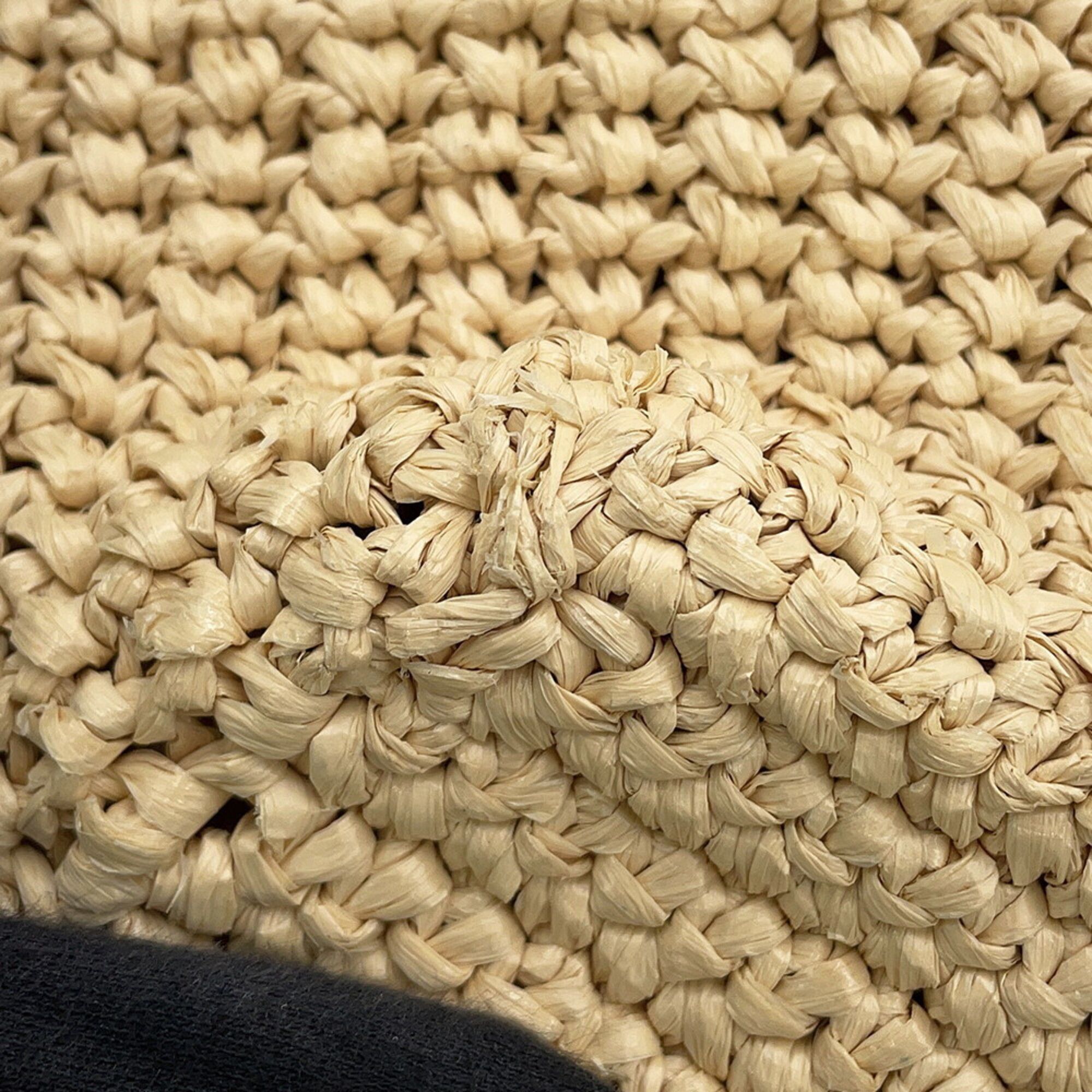 Raffia Handbag Tote Bag (Pre-Owned) - Prada - Modalova