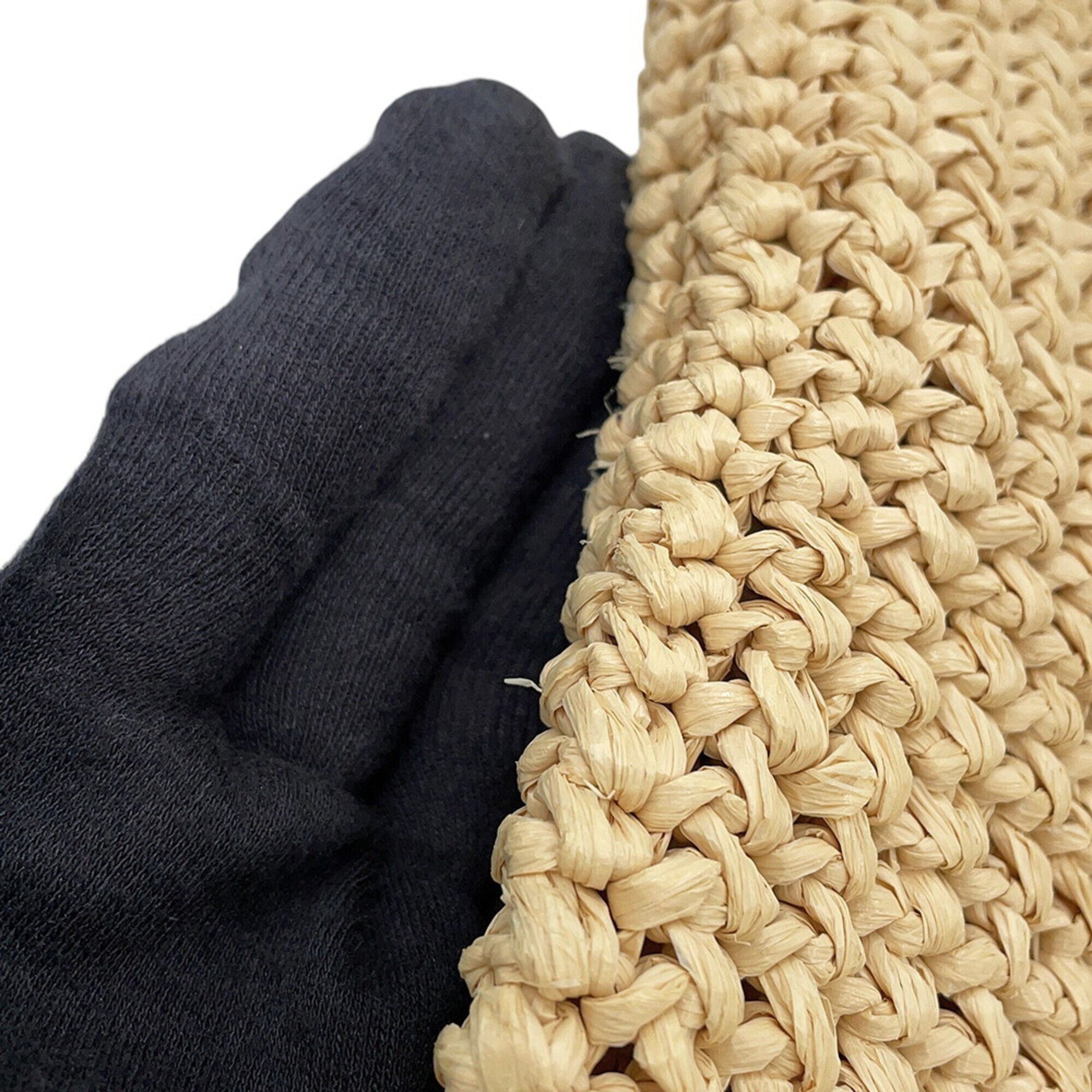 Raffia Handbag Tote Bag (Pre-Owned) - Prada - Modalova