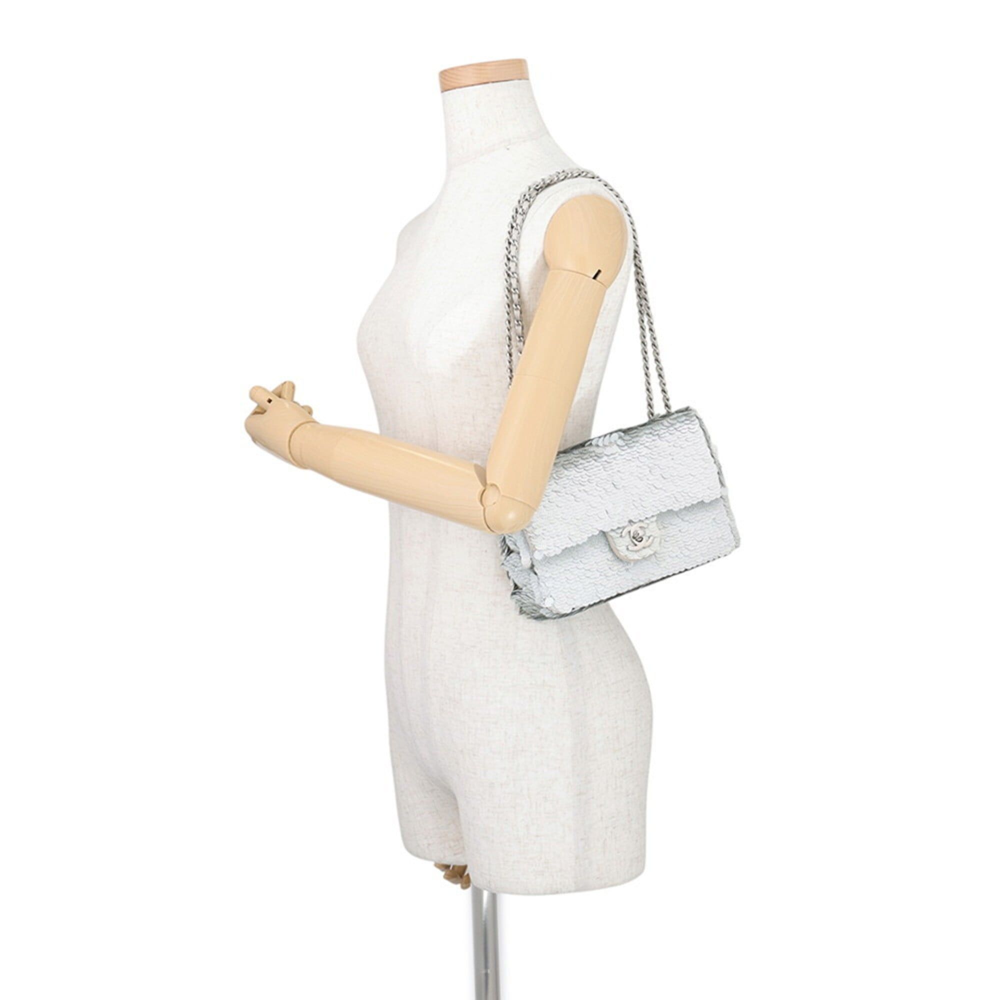 Spangles Leather Handbag Shoulder Bag (Pre-Owned) - Chanel - Modalova