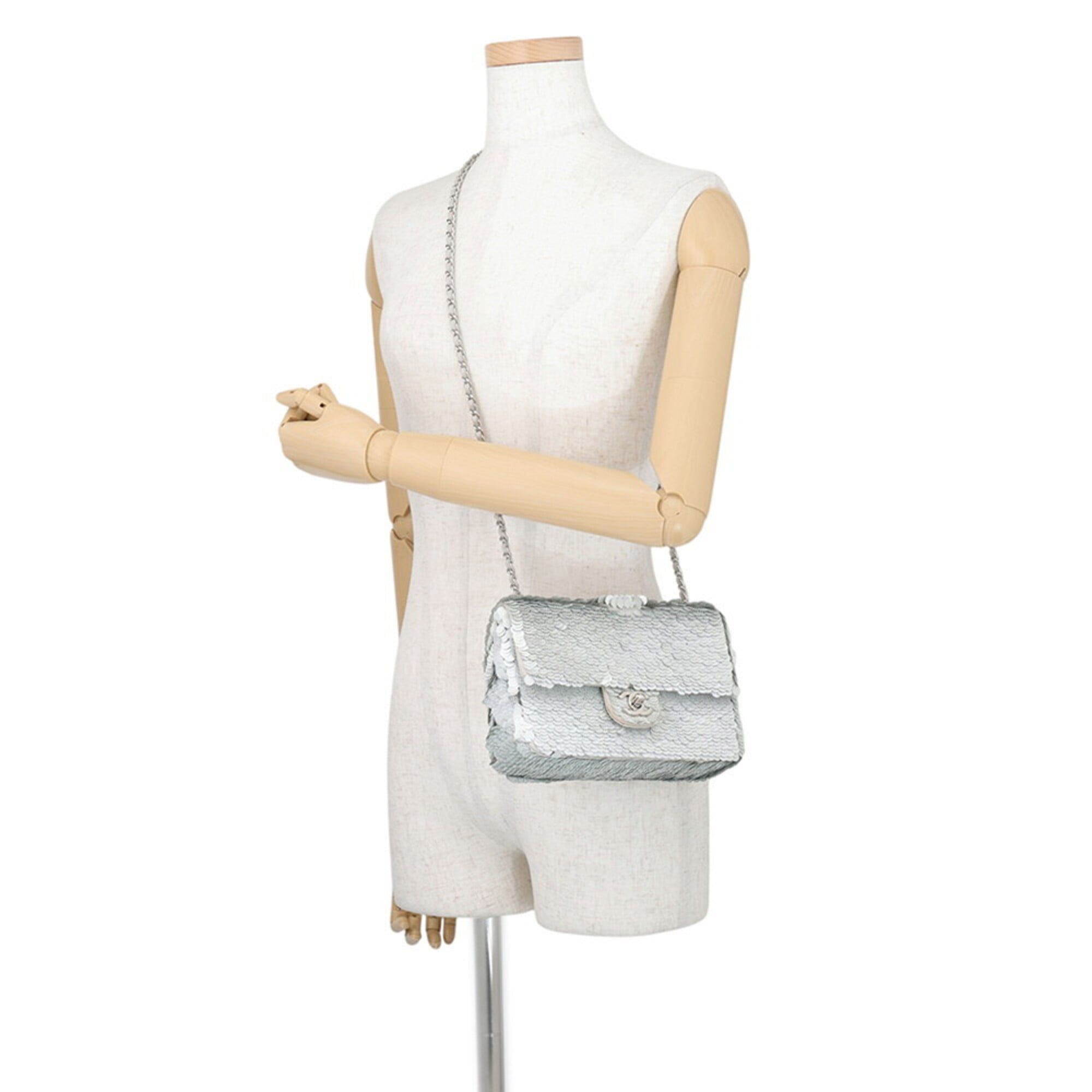 Spangles Leather Handbag Shoulder Bag (Pre-Owned) - Chanel - Modalova