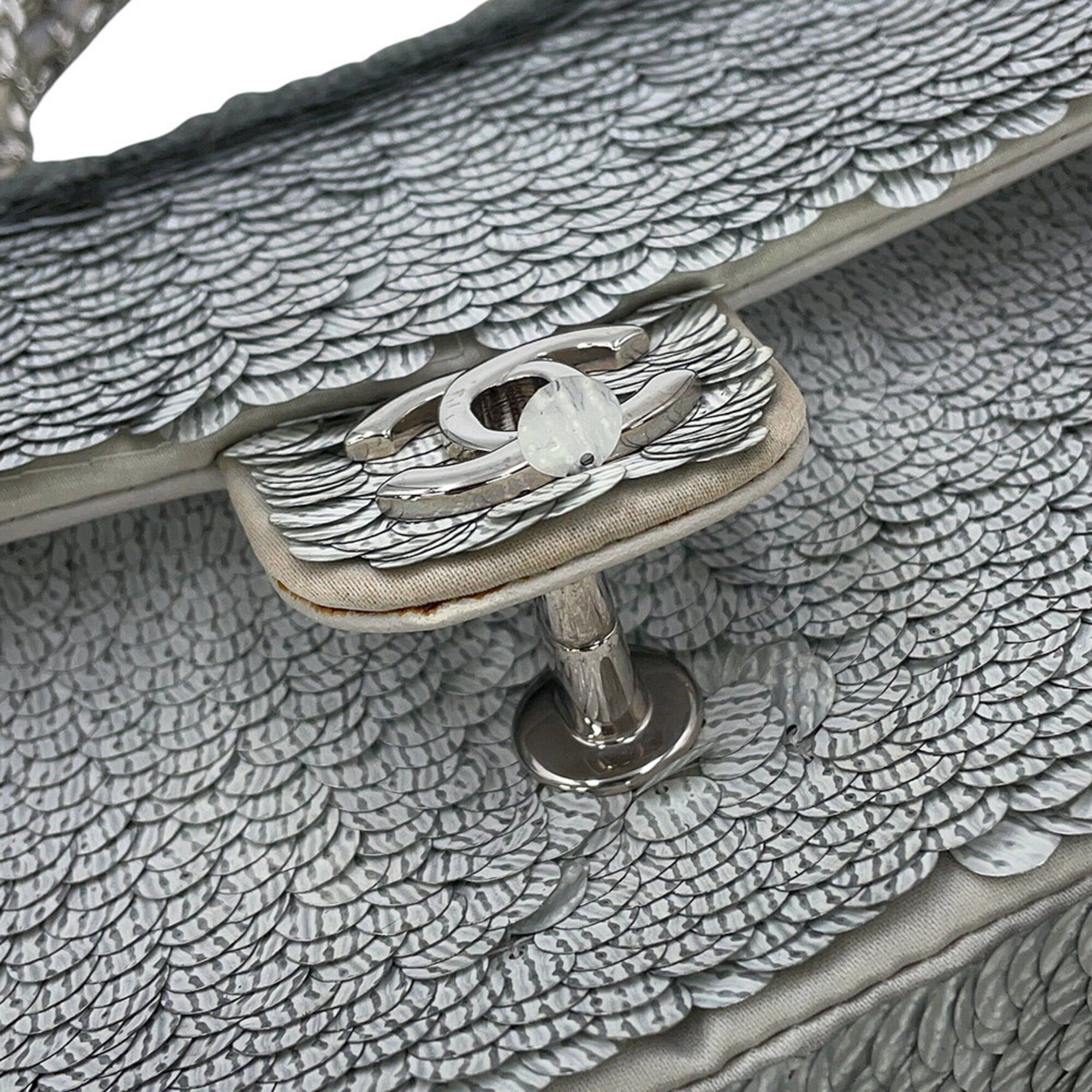 Spangles Leather Handbag Shoulder Bag (Pre-Owned) - Chanel - Modalova