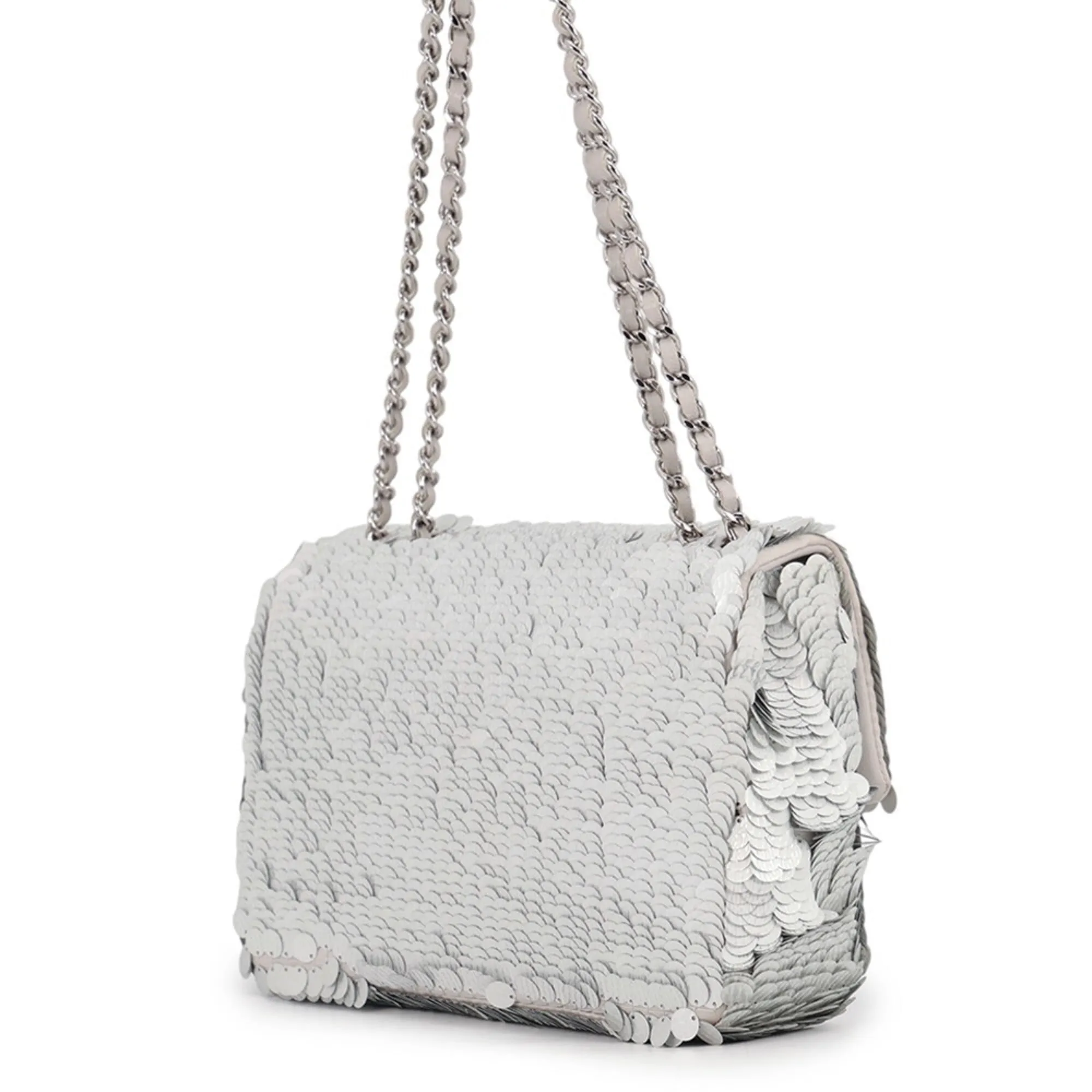 Spangles Leather Handbag Shoulder Bag (Pre-Owned) - Chanel - Modalova