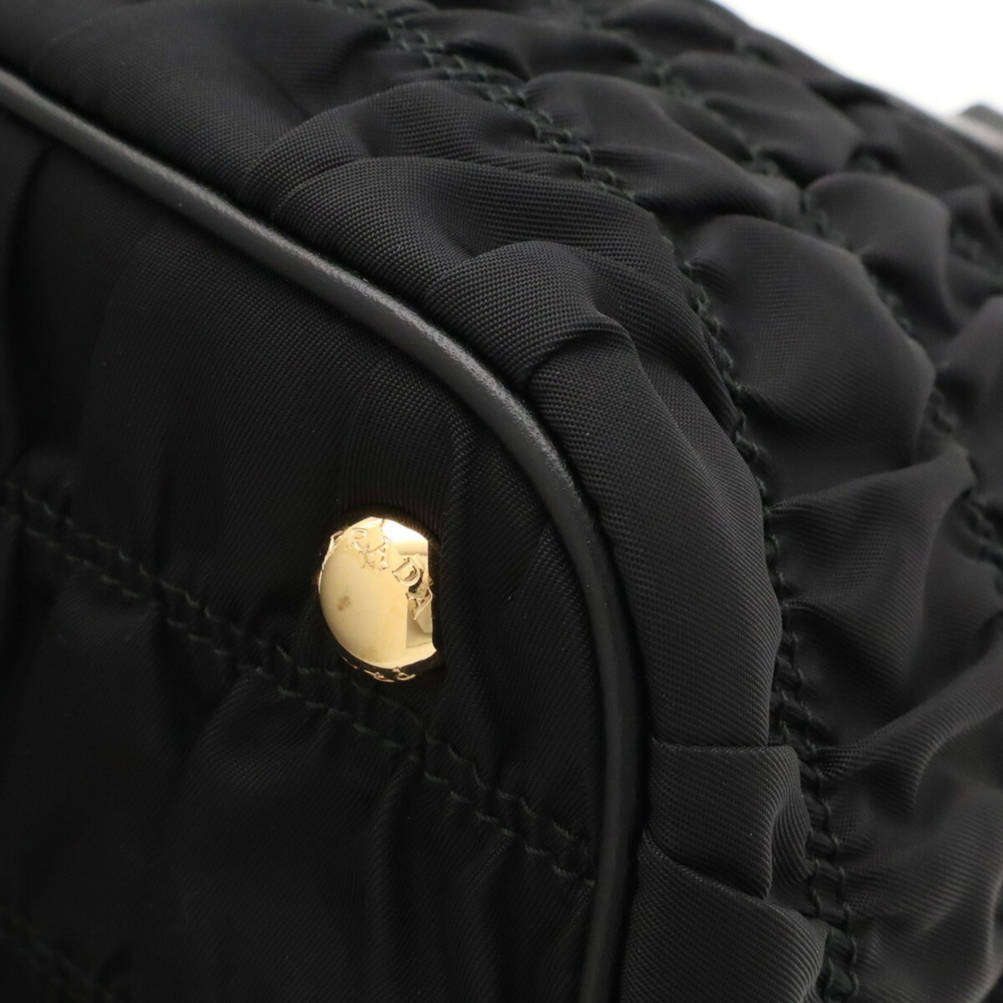 Nylon Leather Handbag Shoulder Bag (Pre-Owned) - Prada - Modalova
