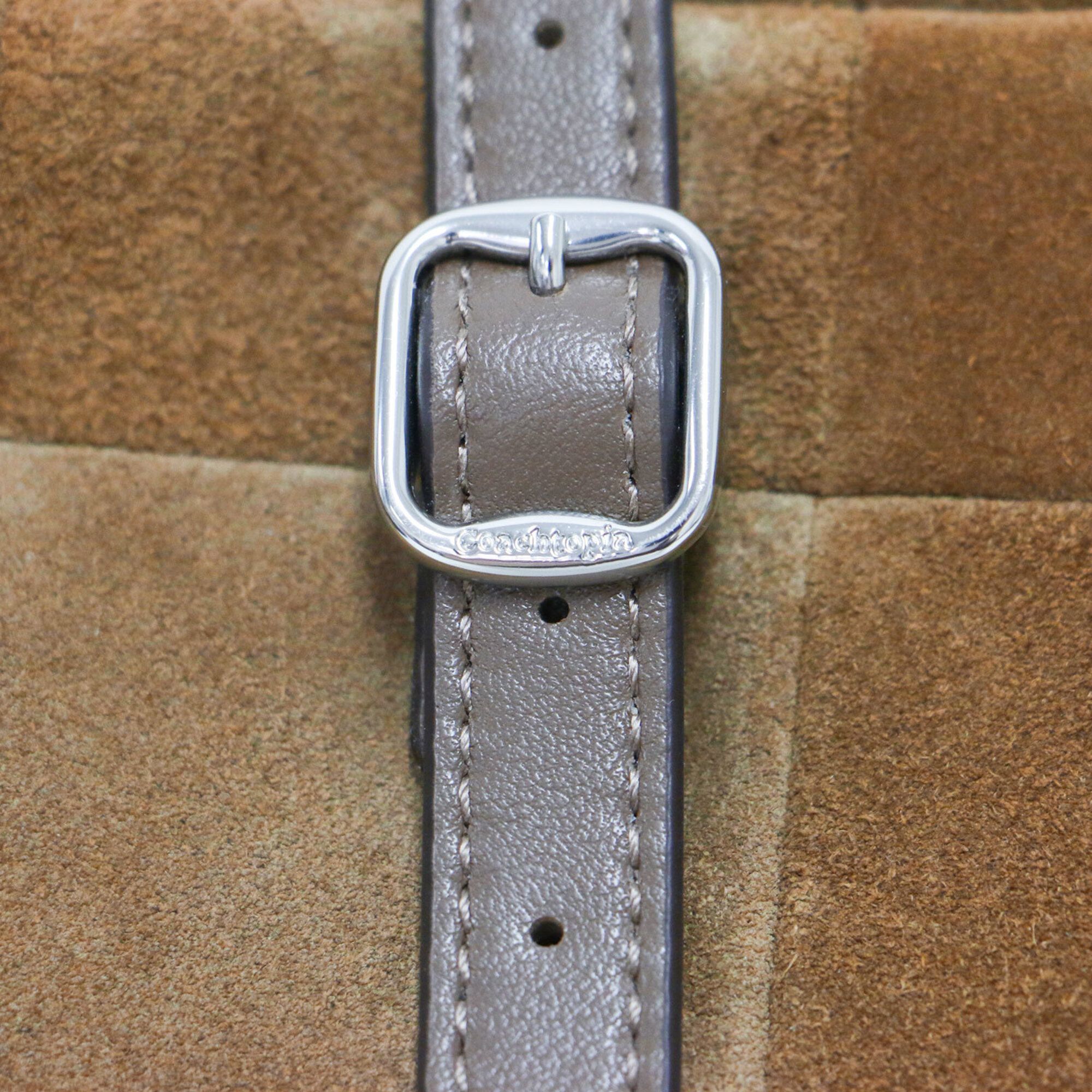 Leather Boston Bag (Pre-Owned) - Coach - Modalova