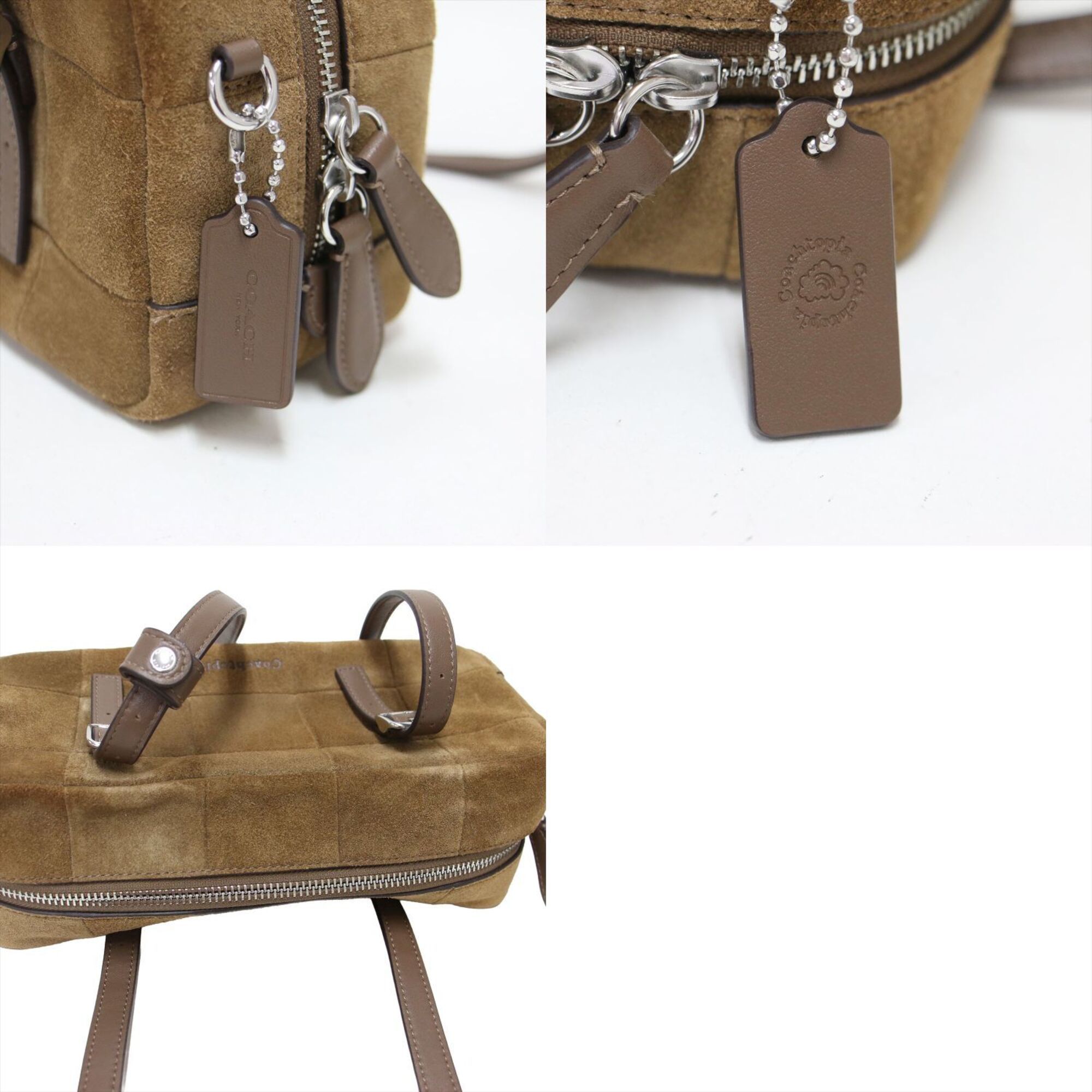 Leather Boston Bag (Pre-Owned) - Coach - Modalova
