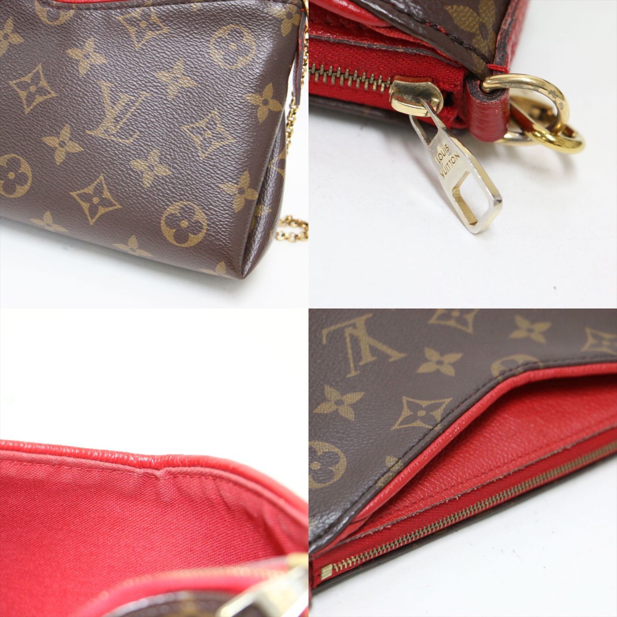 Monogram Leather Handbag Shoulder Bag (Pre-Owned) - Louis Vuitton - Modalova