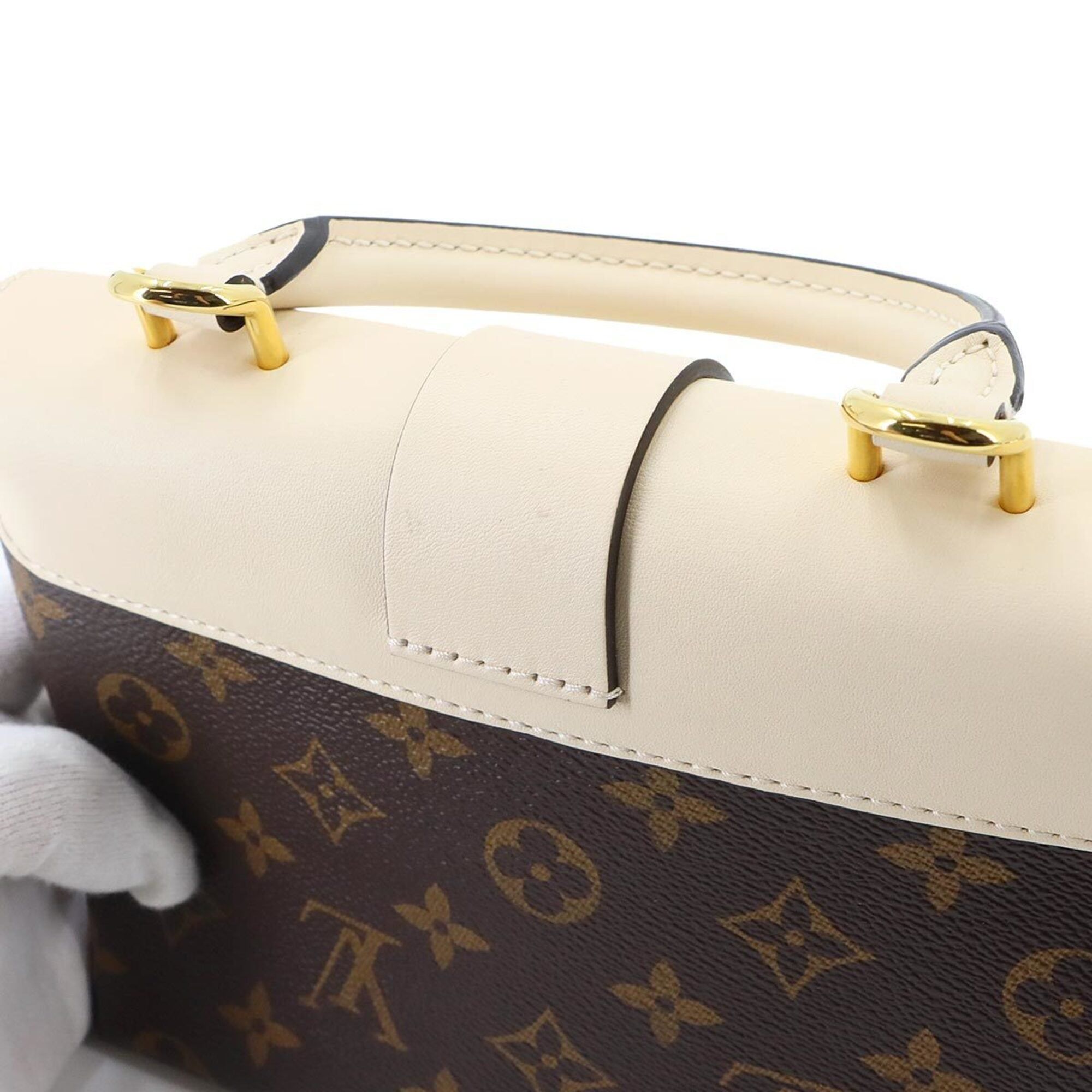 Canvas Leather Handbag (Pre-Owned) - Louis Vuitton - Modalova