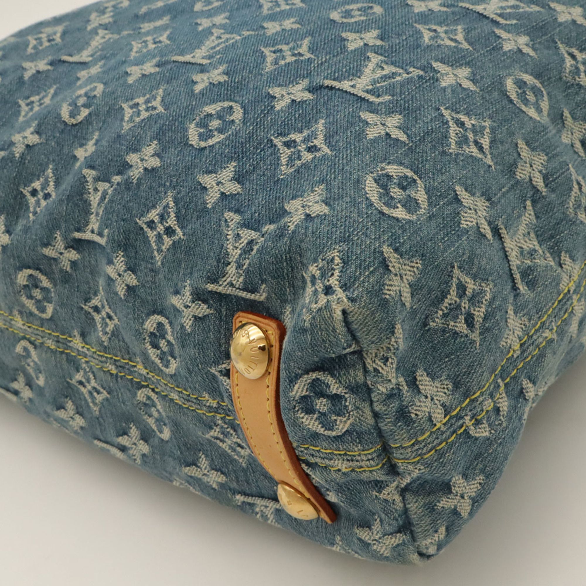 Monogram Denim Shoulder Bag (Pre-Owned) - Louis Vuitton - Modalova