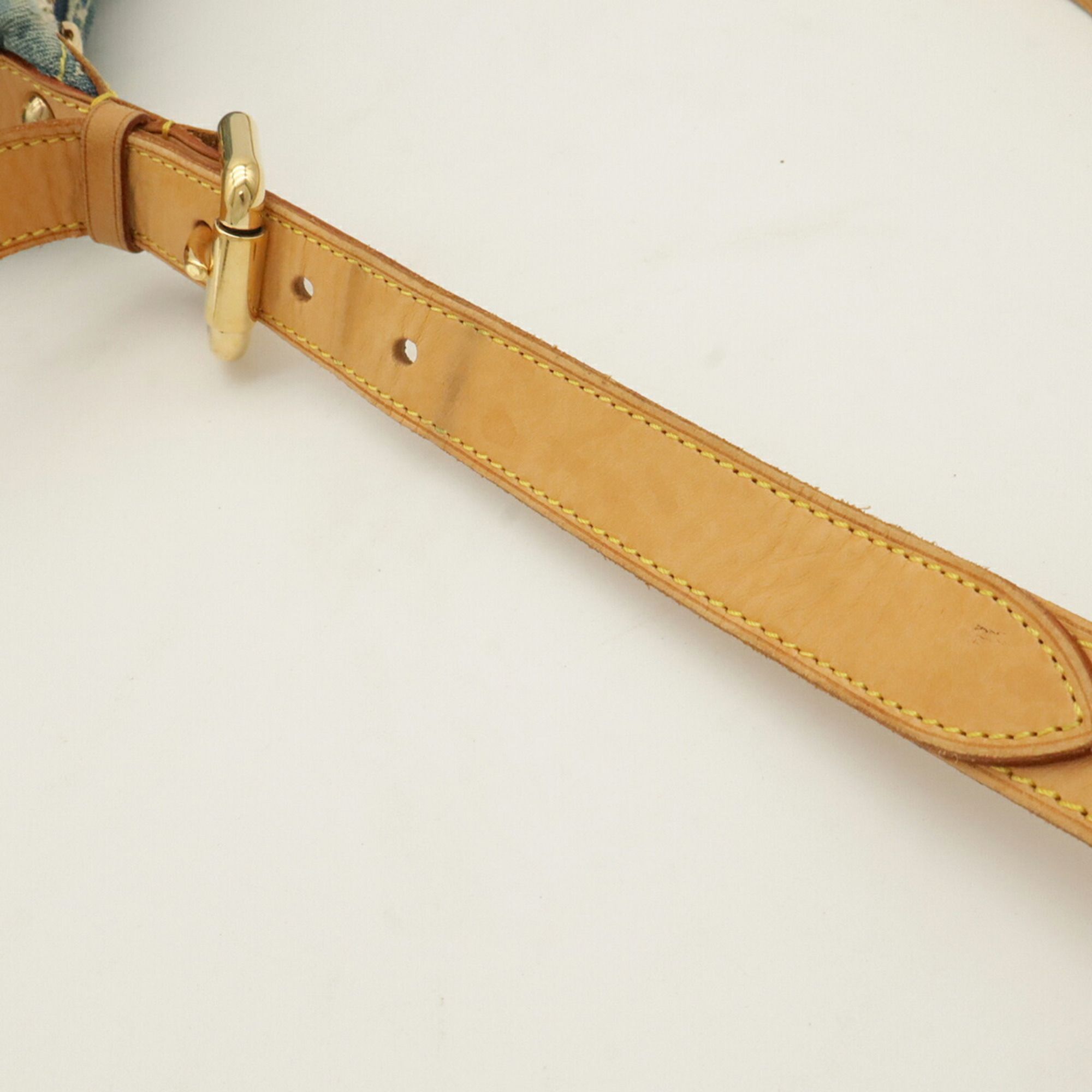 Monogram Denim Shoulder Bag (Pre-Owned) - Louis Vuitton - Modalova