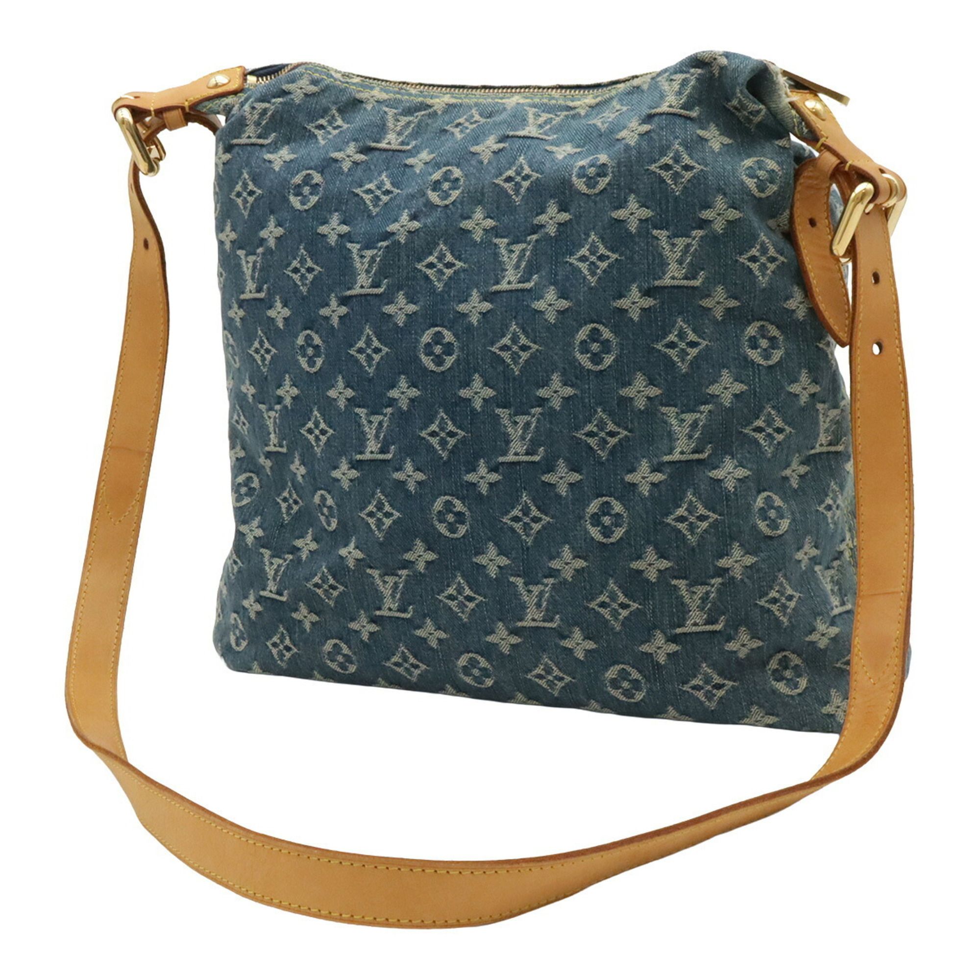 Monogram Denim Shoulder Bag (Pre-Owned) - Louis Vuitton - Modalova