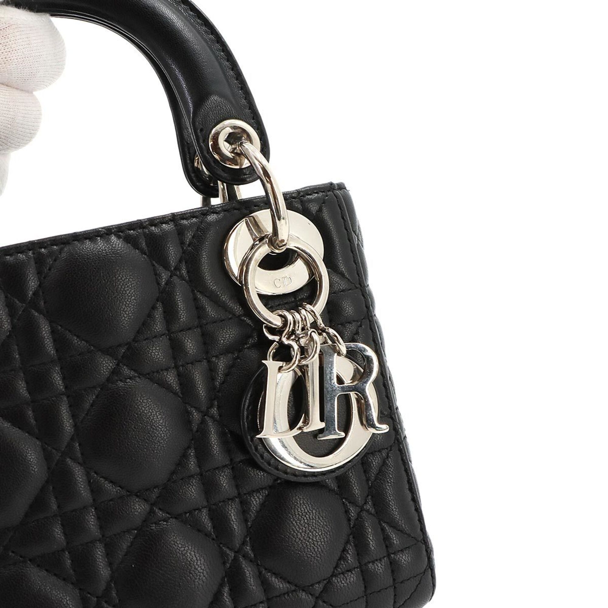 Leather Handbag (Pre-Owned) - Christian Dior - Modalova