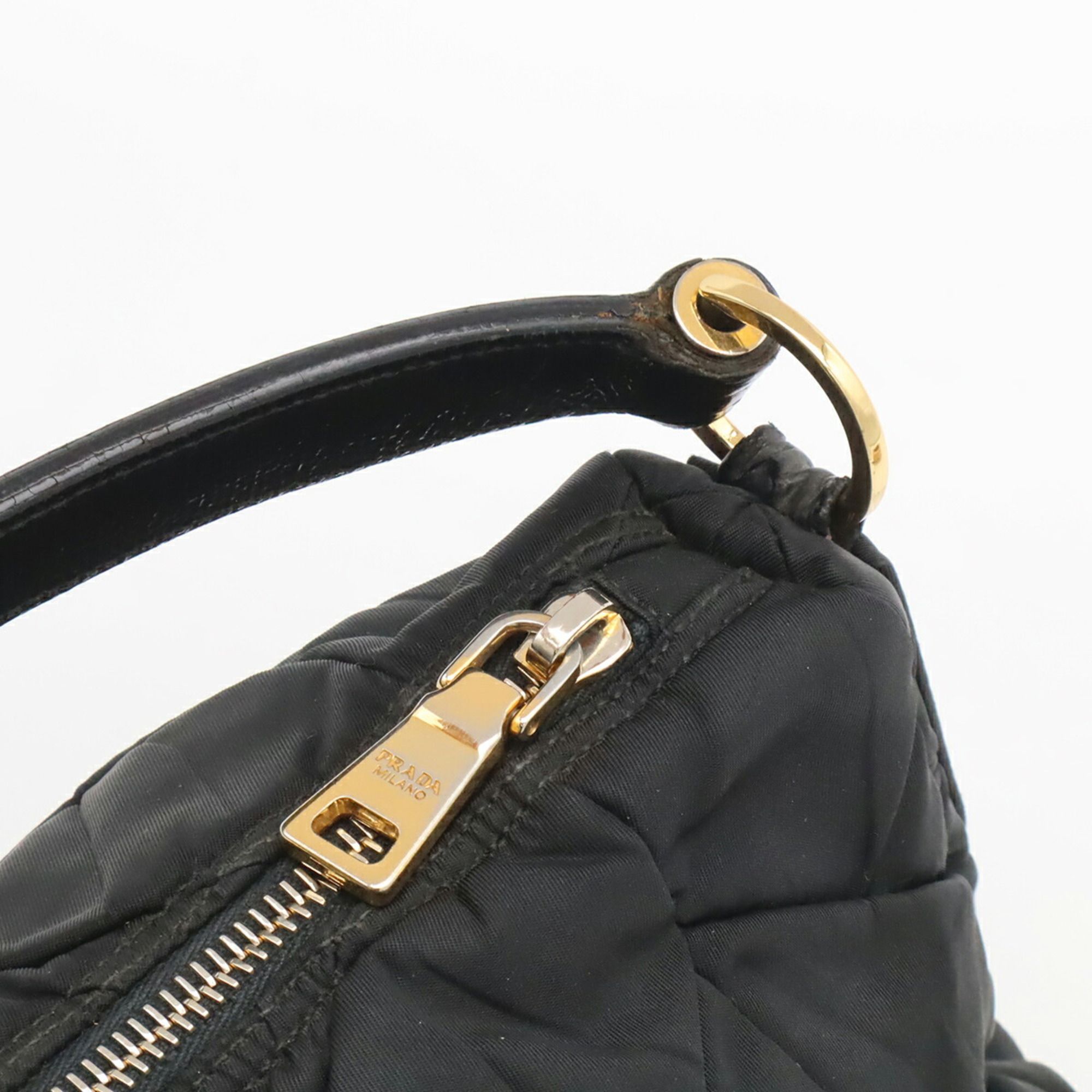 Nylon Leather Handbag (Pre-Owned) - Prada - Modalova
