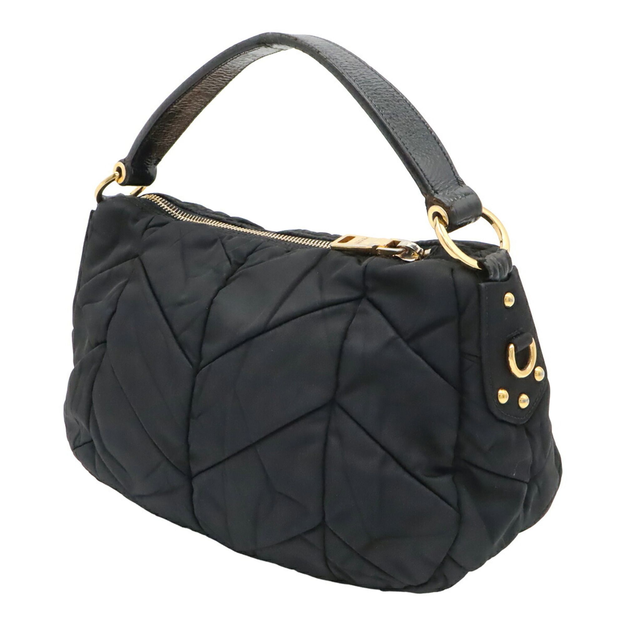 Nylon Leather Handbag (Pre-Owned) - Prada - Modalova
