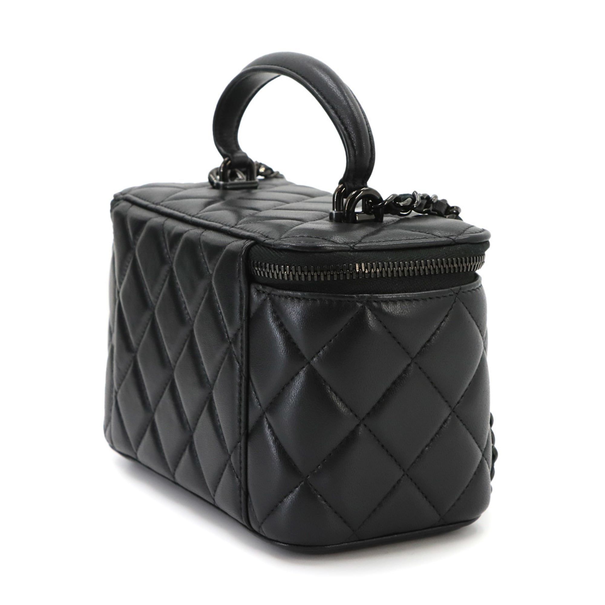 Leather Handbag Vanity Bag (Pre-Owned) - Chanel - Modalova
