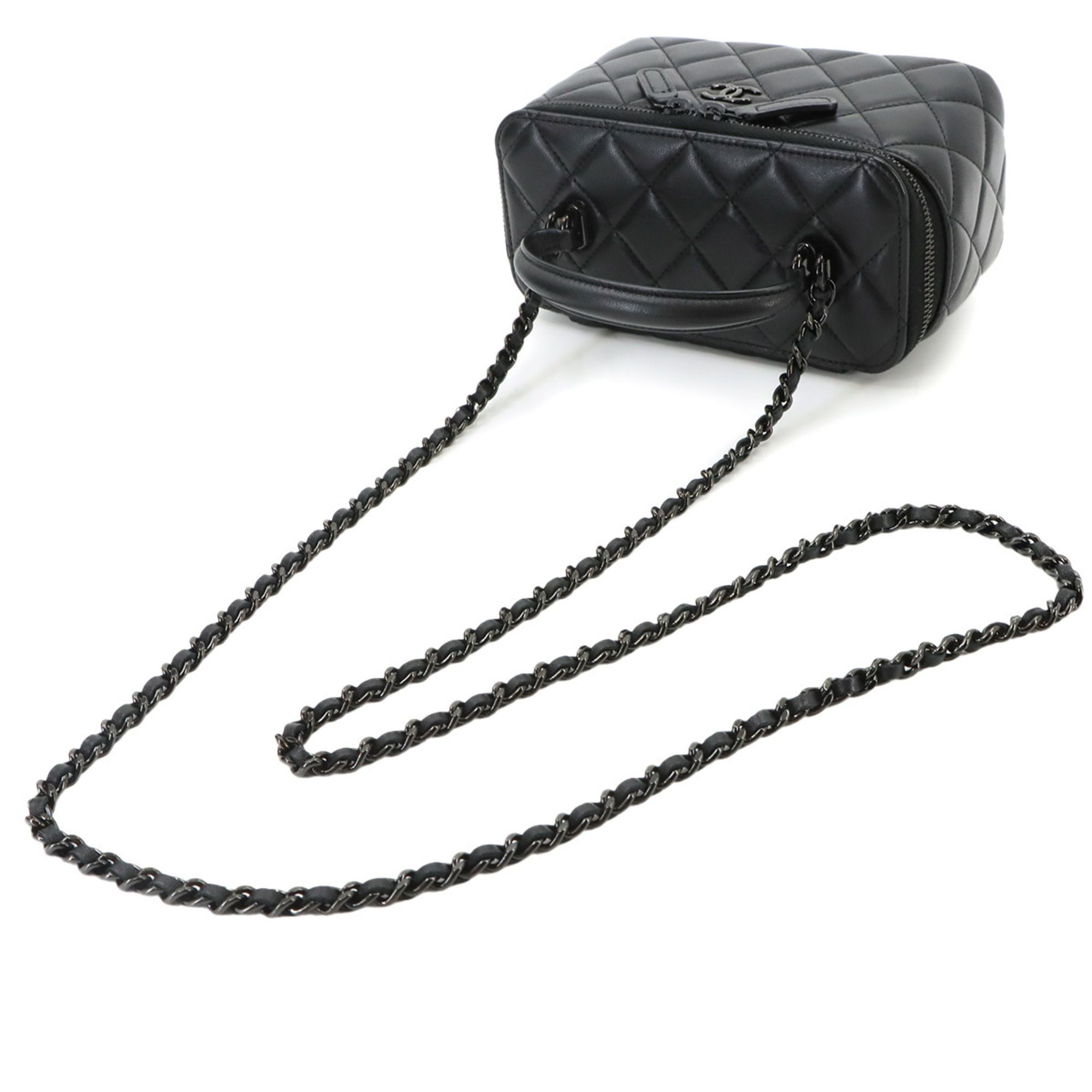 Leather Handbag Vanity Bag (Pre-Owned) - Chanel - Modalova