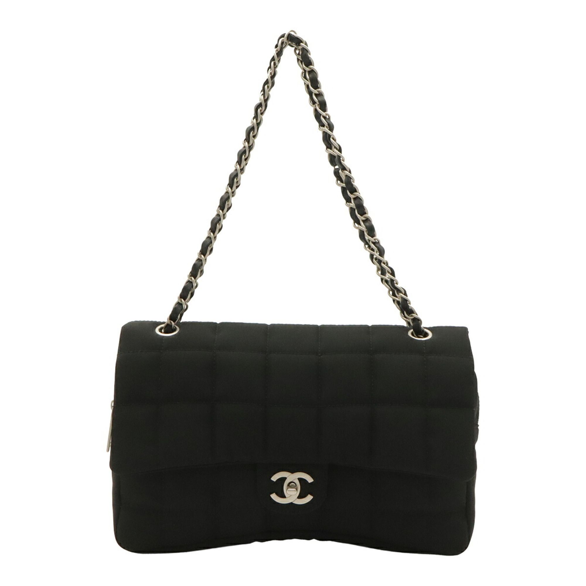 Chocolate Bar Nylon Shoulder Bag (Pre-Owned) - Chanel - Modalova