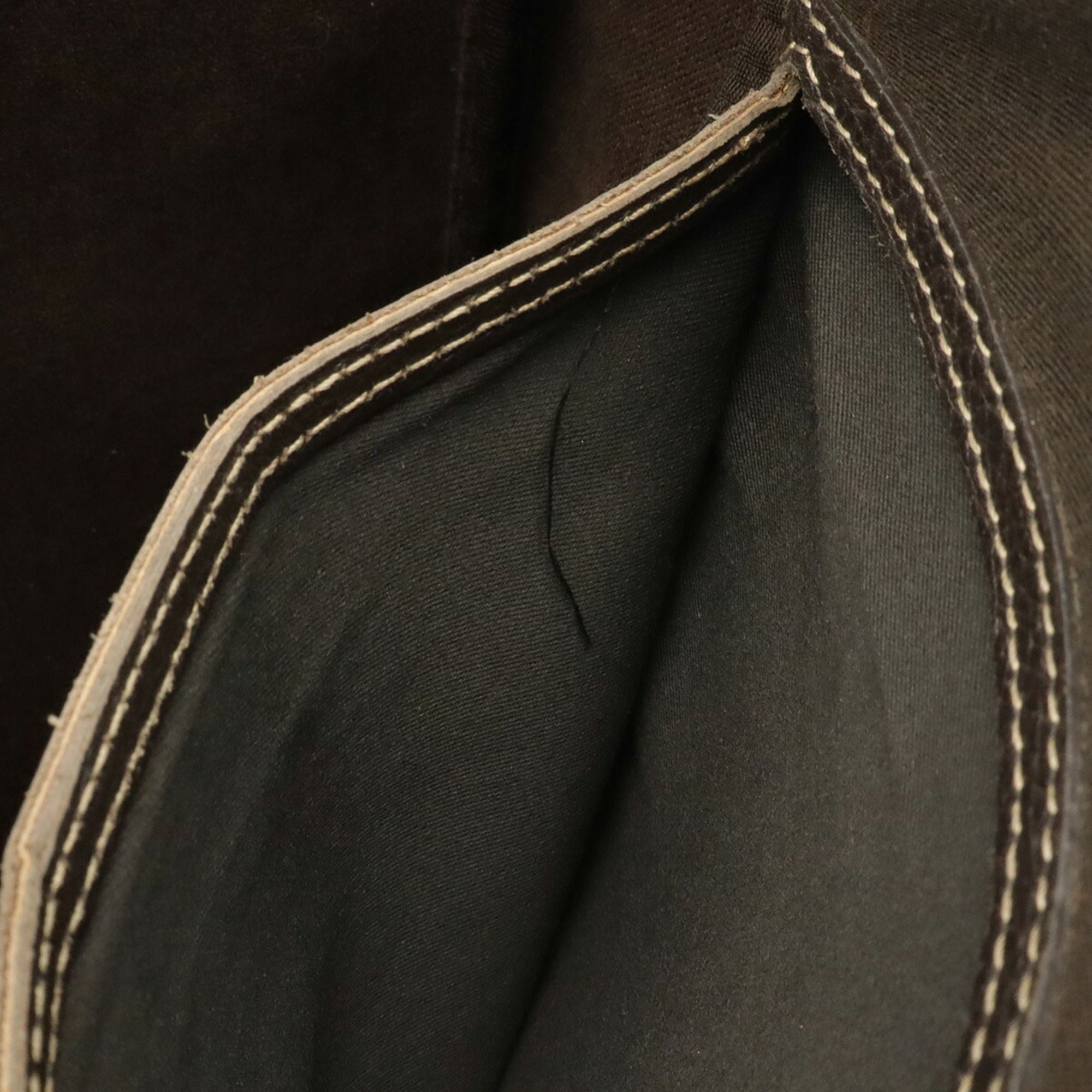 Coated Canvas Leather Shoulder Bag (Pre-Owned) - Gucci - Modalova