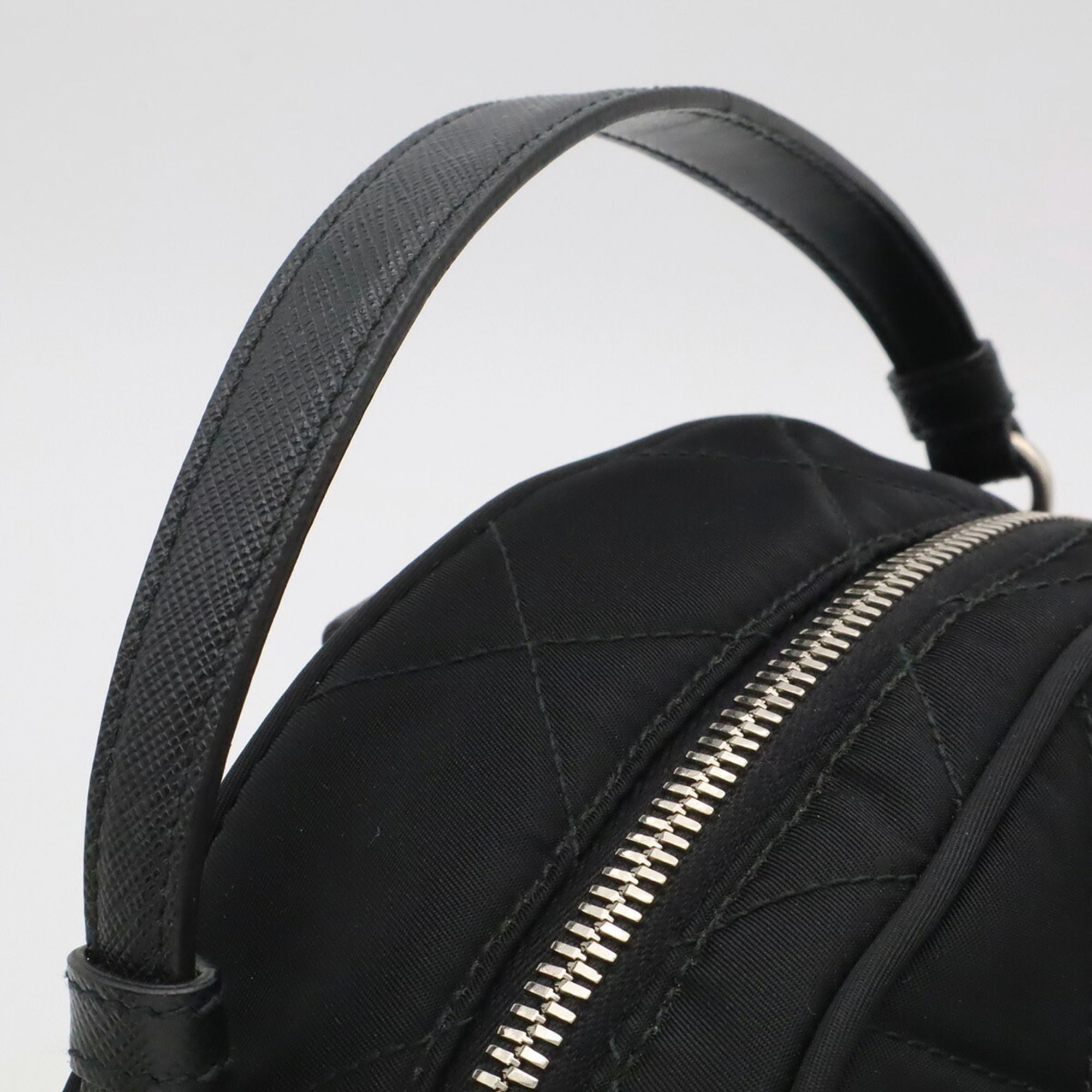 Nylon Leather Backpack (Pre-Owned) - Prada - Modalova