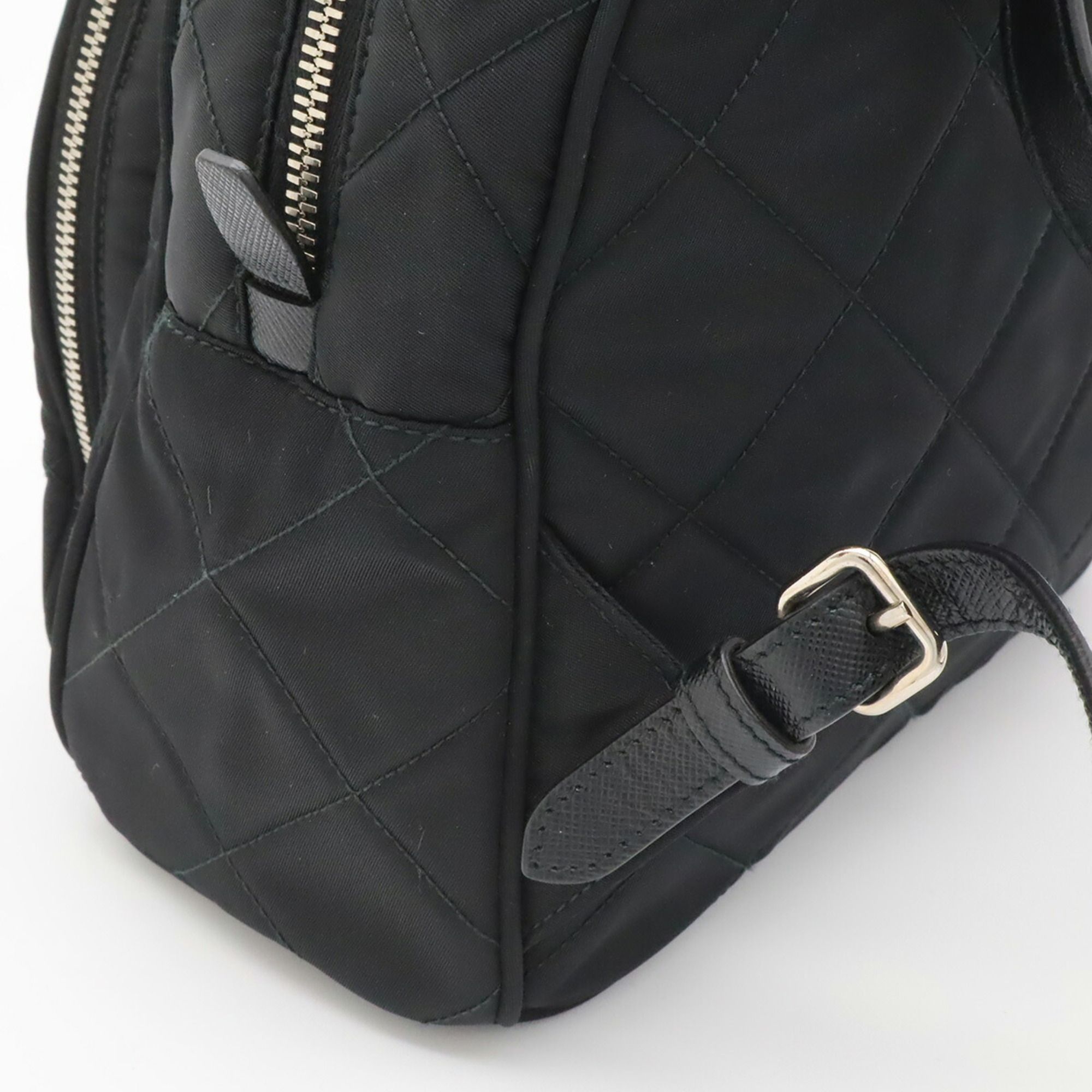 Nylon Leather Backpack (Pre-Owned) - Prada - Modalova