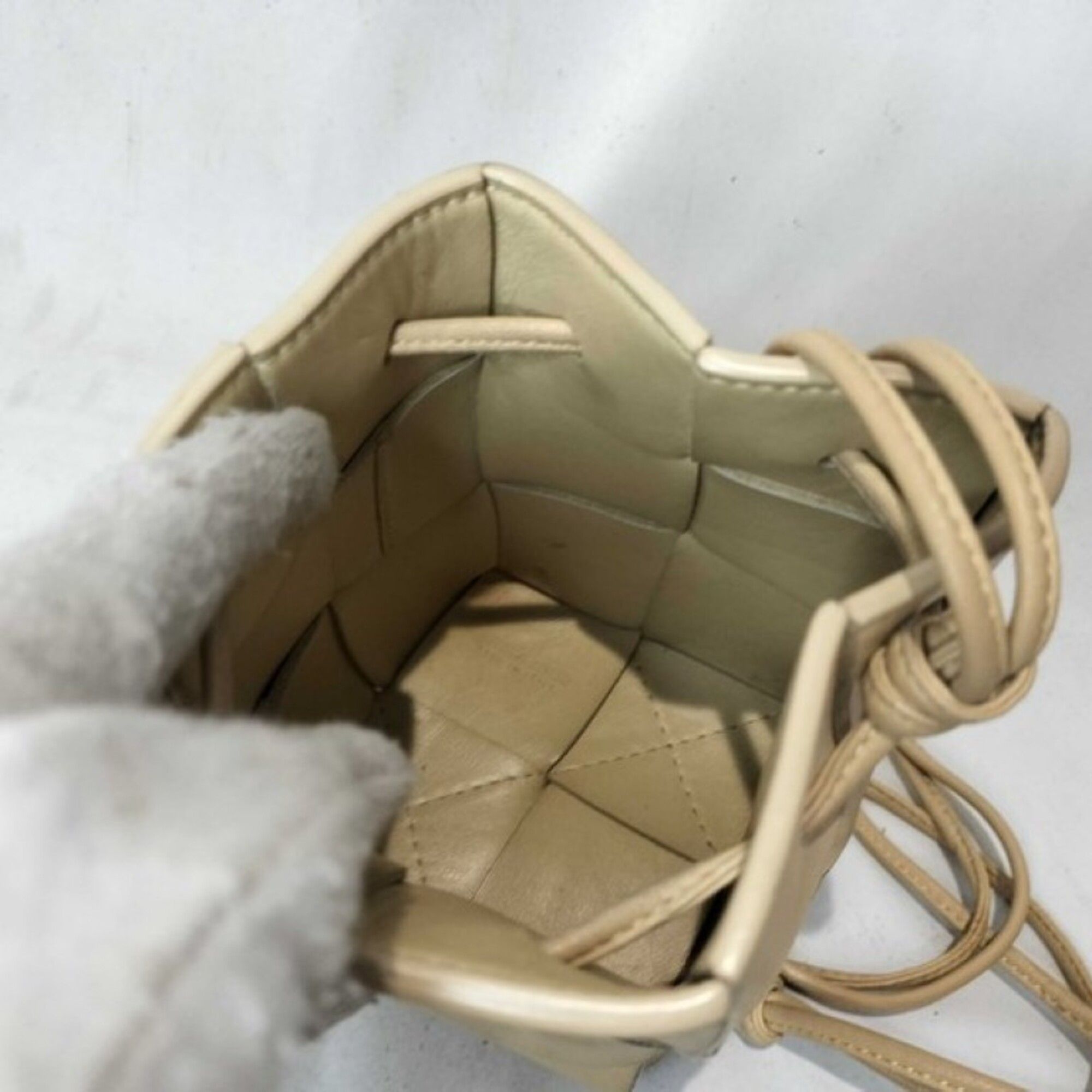 Leather Shoulder Bag (Pre-Owned) - Bottega Veneta - Modalova