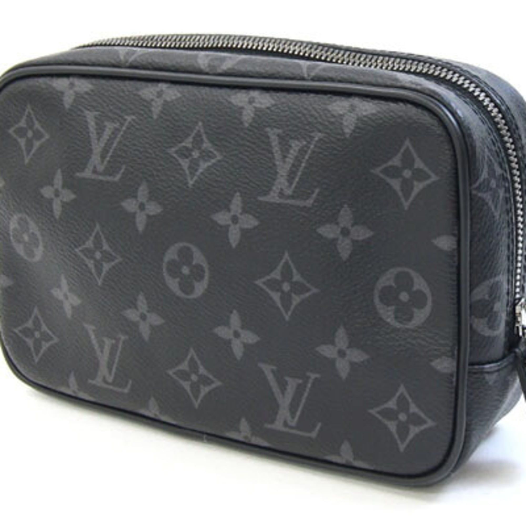 Leather Clutch Bag Handbag Pouch (Pre-Owned) - Louis Vuitton - Modalova