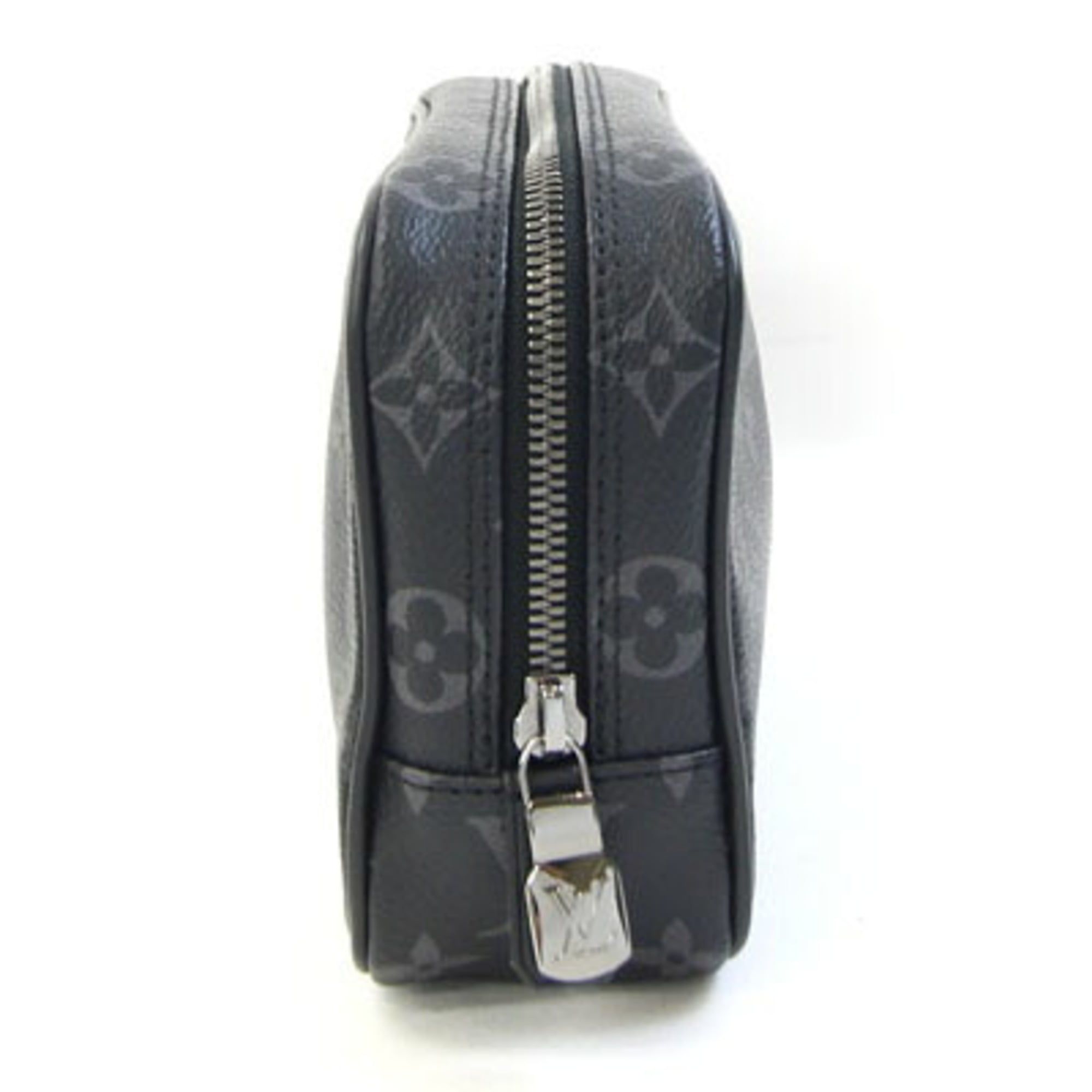 Leather Clutch Bag Handbag Pouch (Pre-Owned) - Louis Vuitton - Modalova