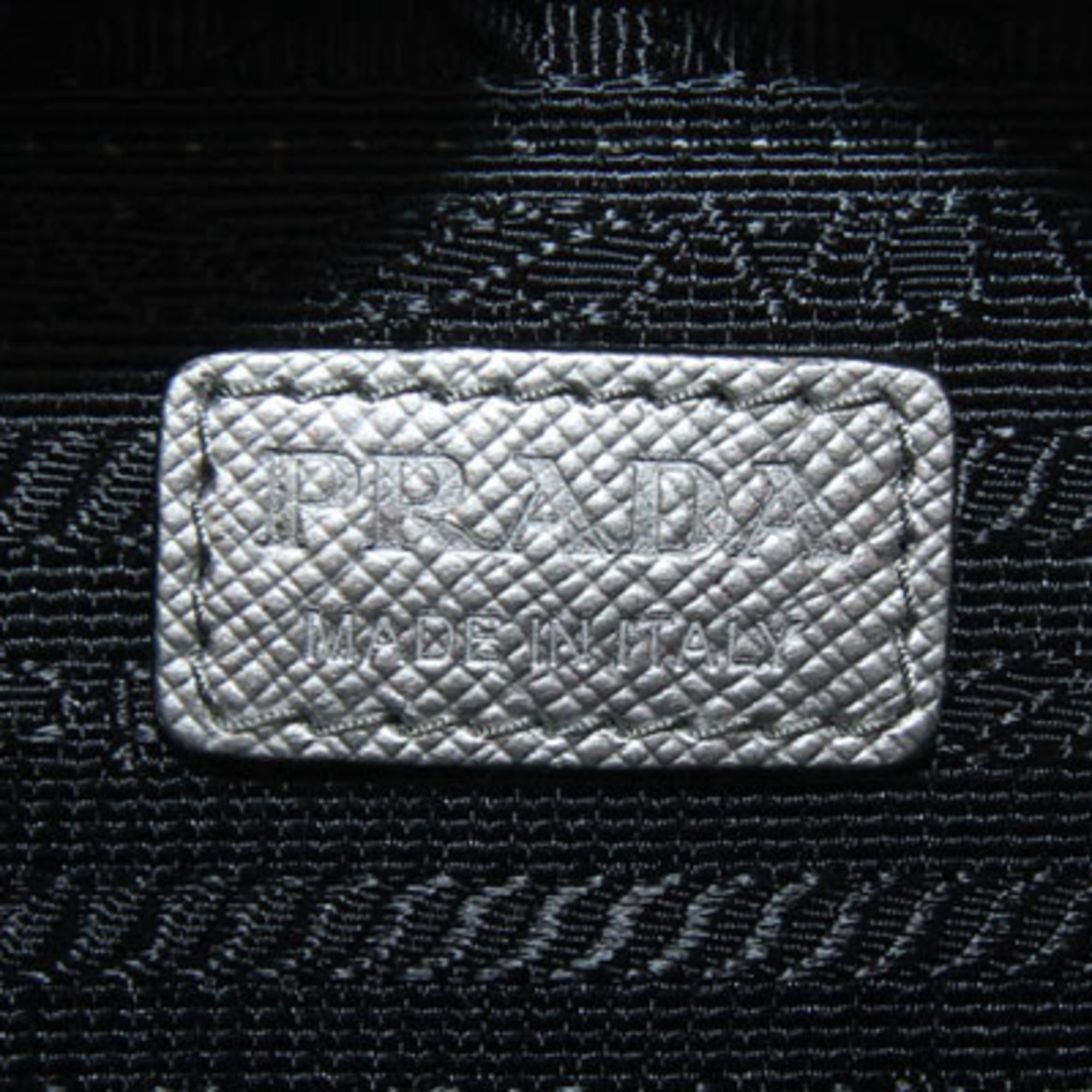 Leather Handbag Pouch Shoulder Bag (Pre-Owned) - Prada - Modalova