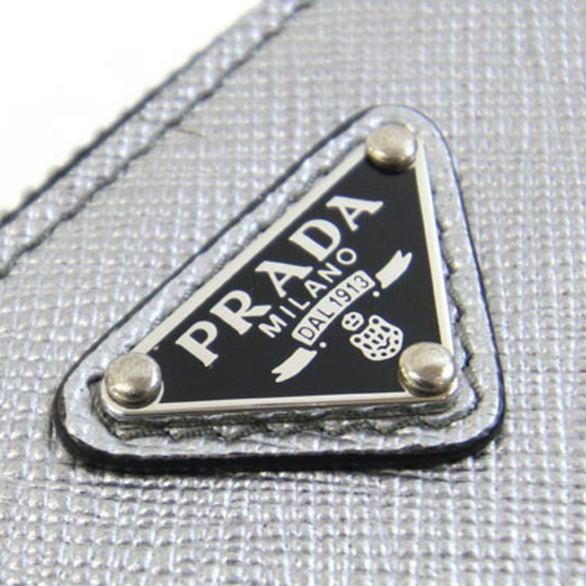 Leather Handbag Pouch Shoulder Bag (Pre-Owned) - Prada - Modalova