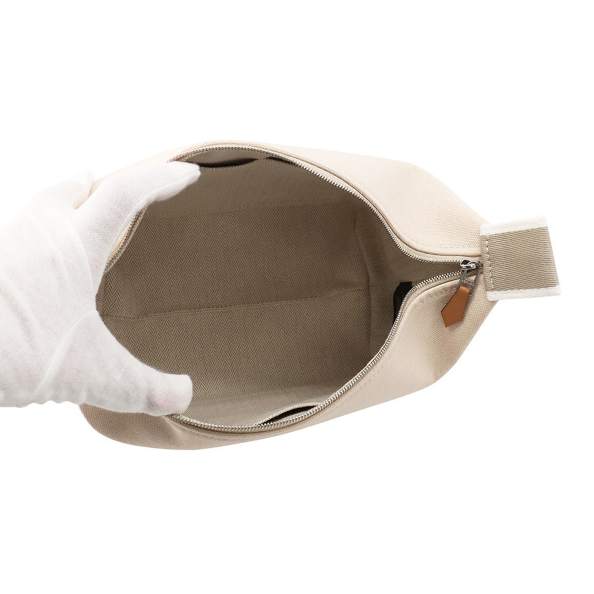Canvas Handbag Pouch (Pre-Owned) - Hermes - Modalova