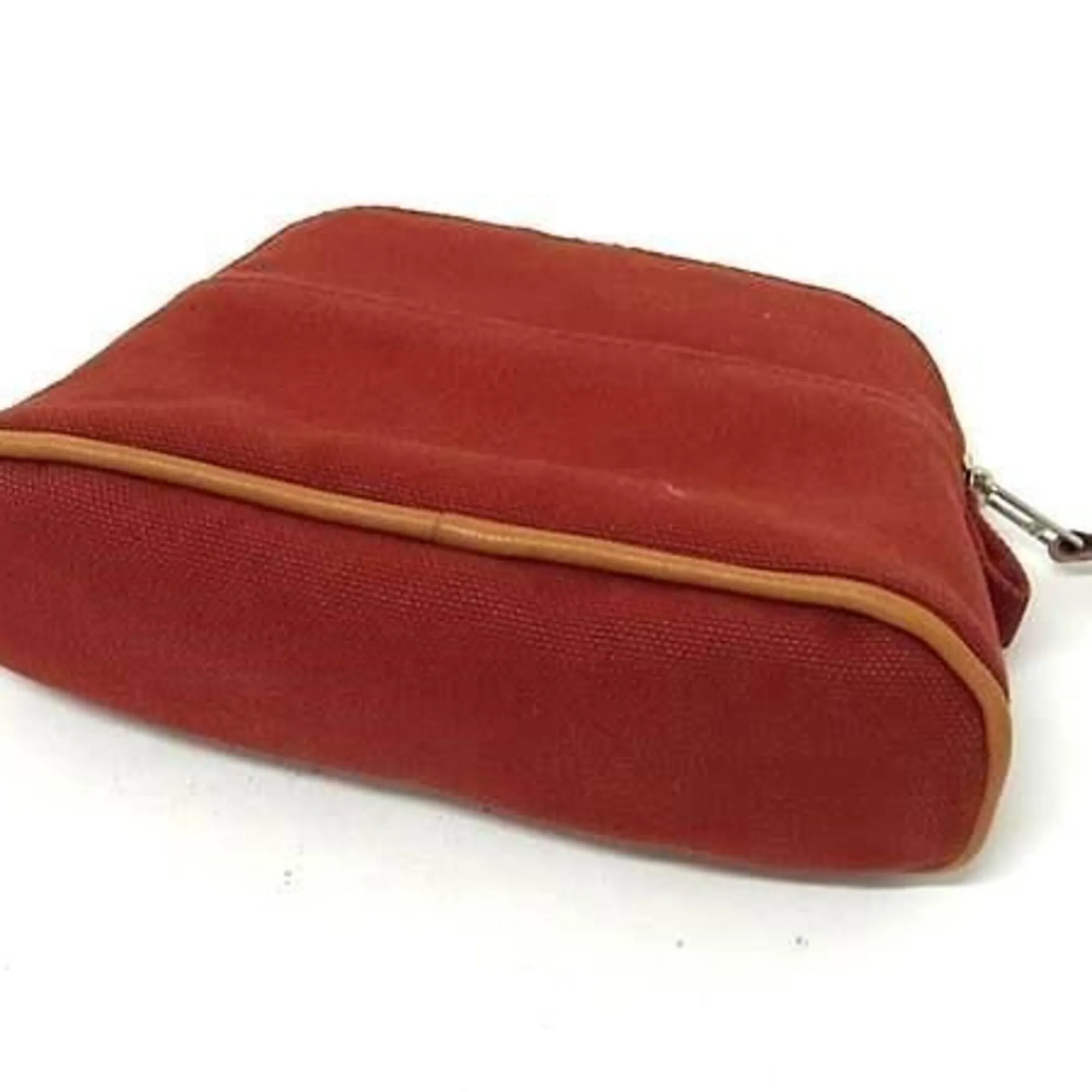 Red Canvas Pouch (Pre-Owned) - Hermes - Modalova
